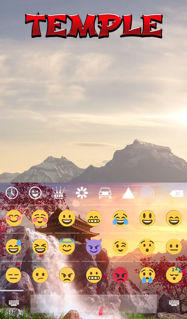 Temple Animated Keyboard | Indus Appstore | Screenshot