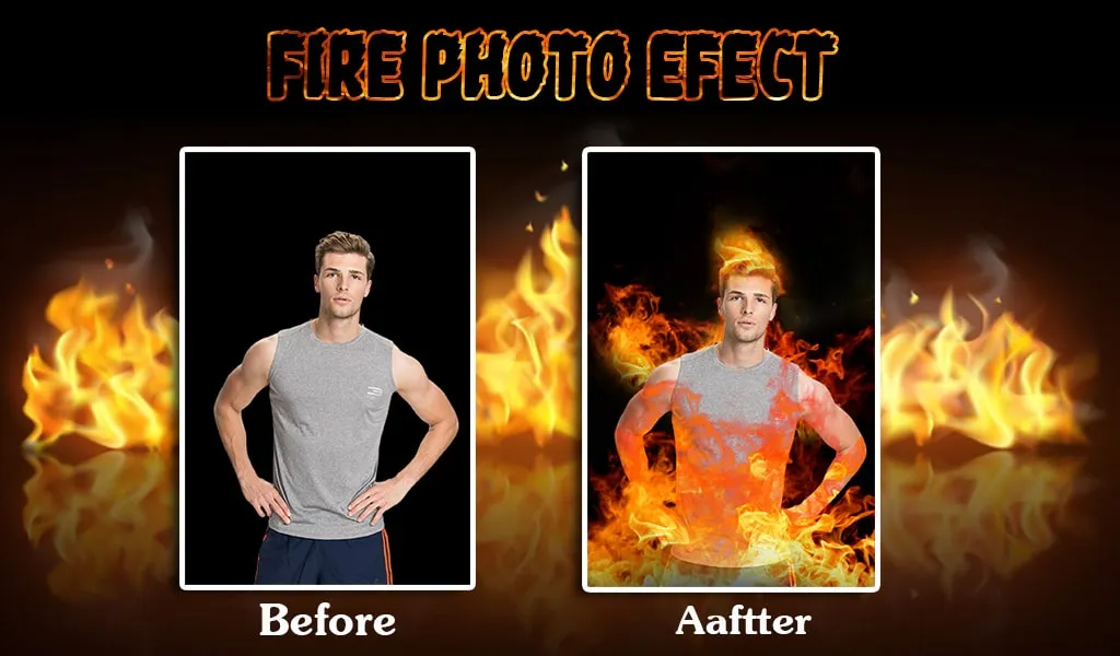 Fire Photo Editor, Fire Effect | Indus Appstore | Screenshot