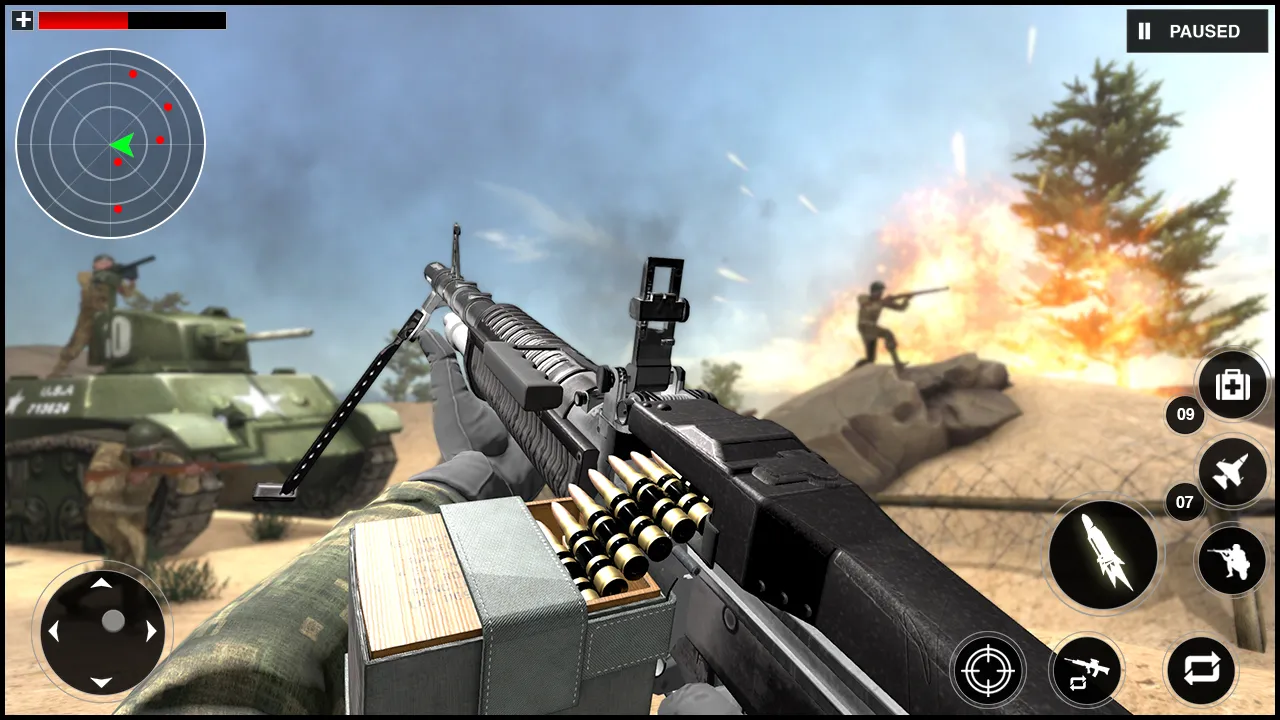 Gunner World War: WW2 Gun Game | Indus Appstore | Screenshot