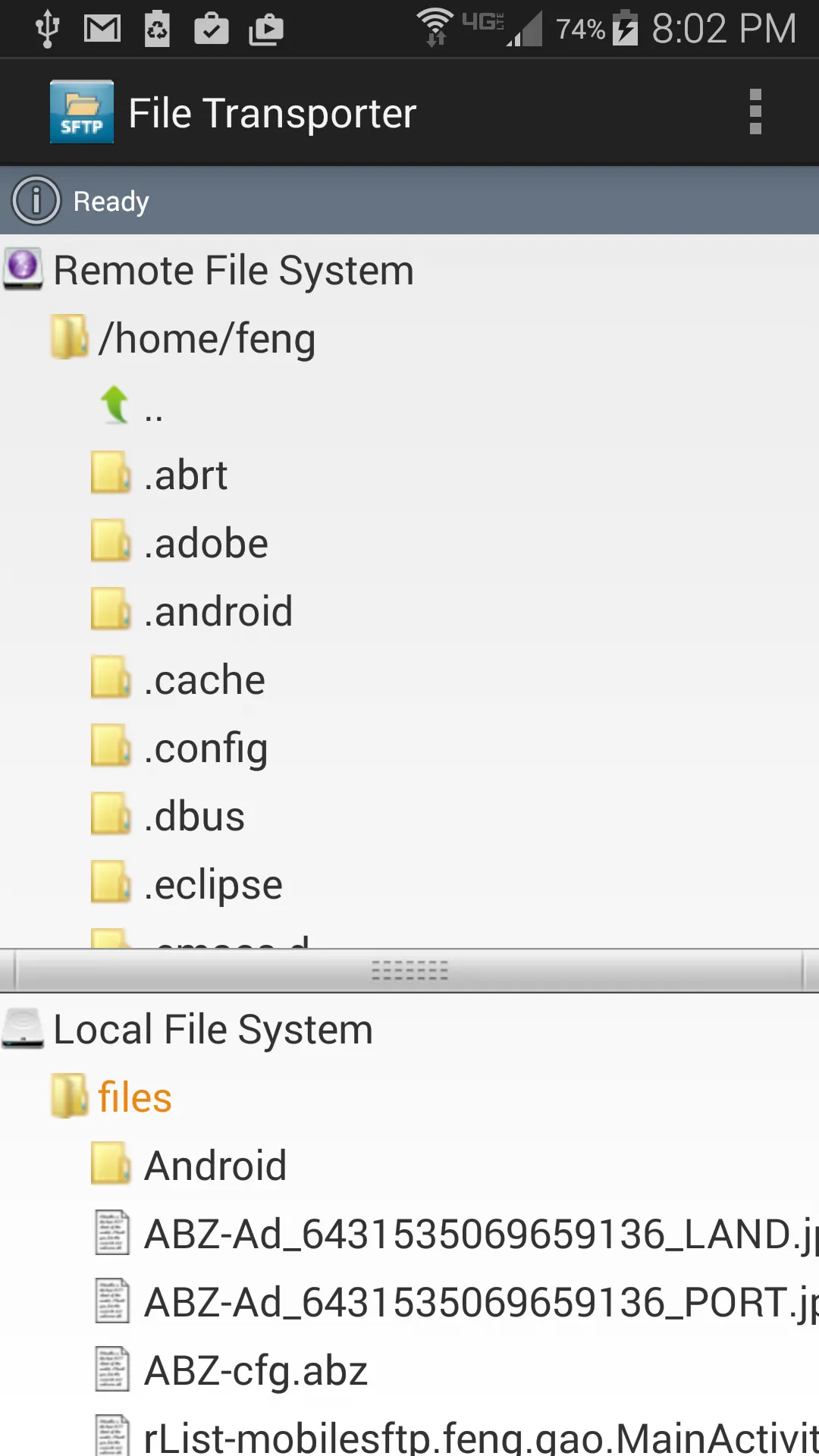 Mobile SFTP(Secure FTP Client) | Indus Appstore | Screenshot