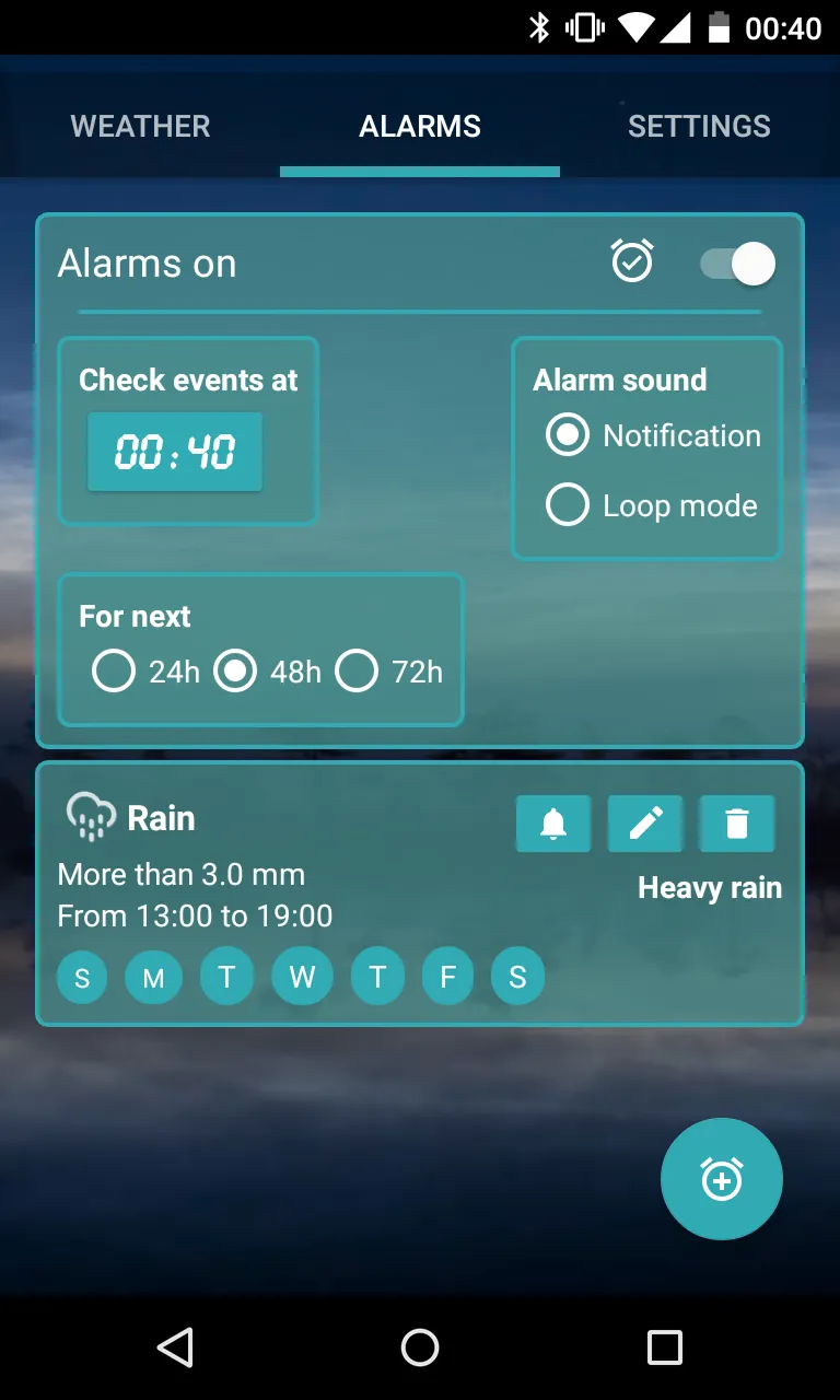 Custom Weather Alerts | Indus Appstore | Screenshot