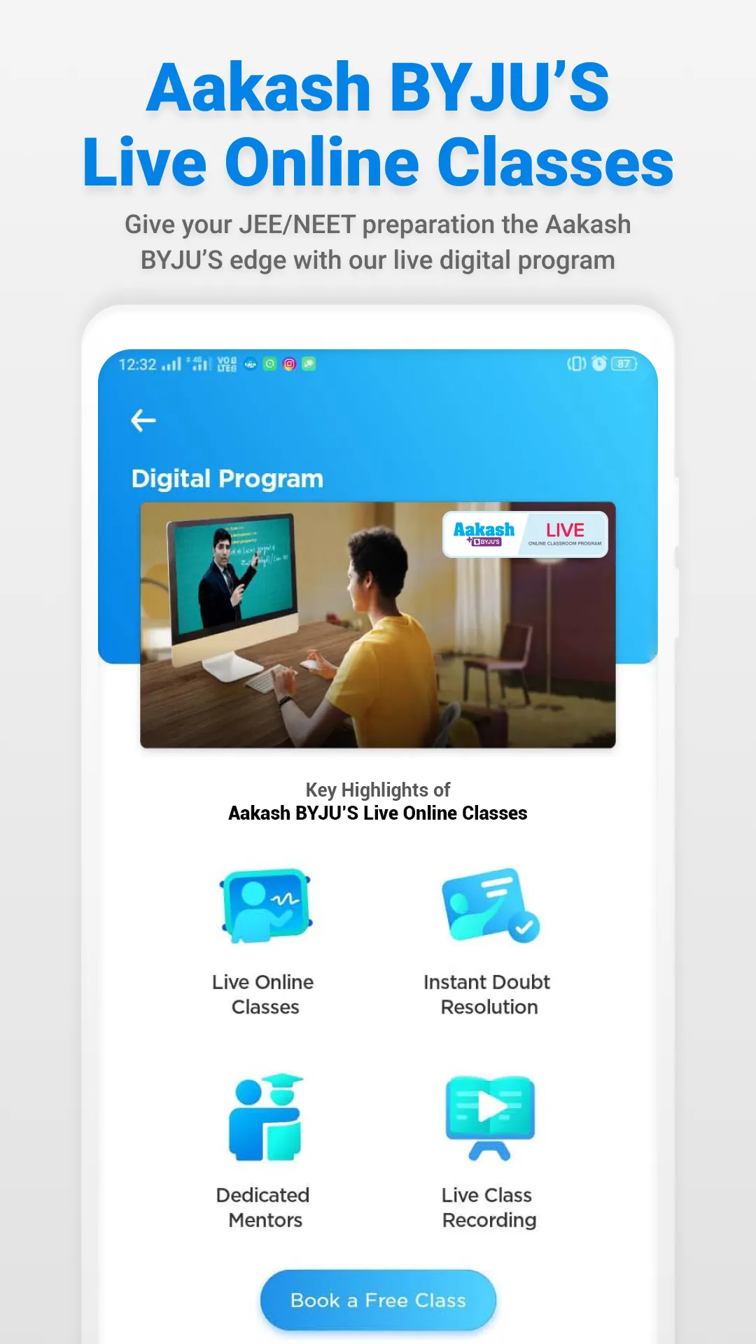 Aakash App for JEE & NEET | Indus Appstore | Screenshot