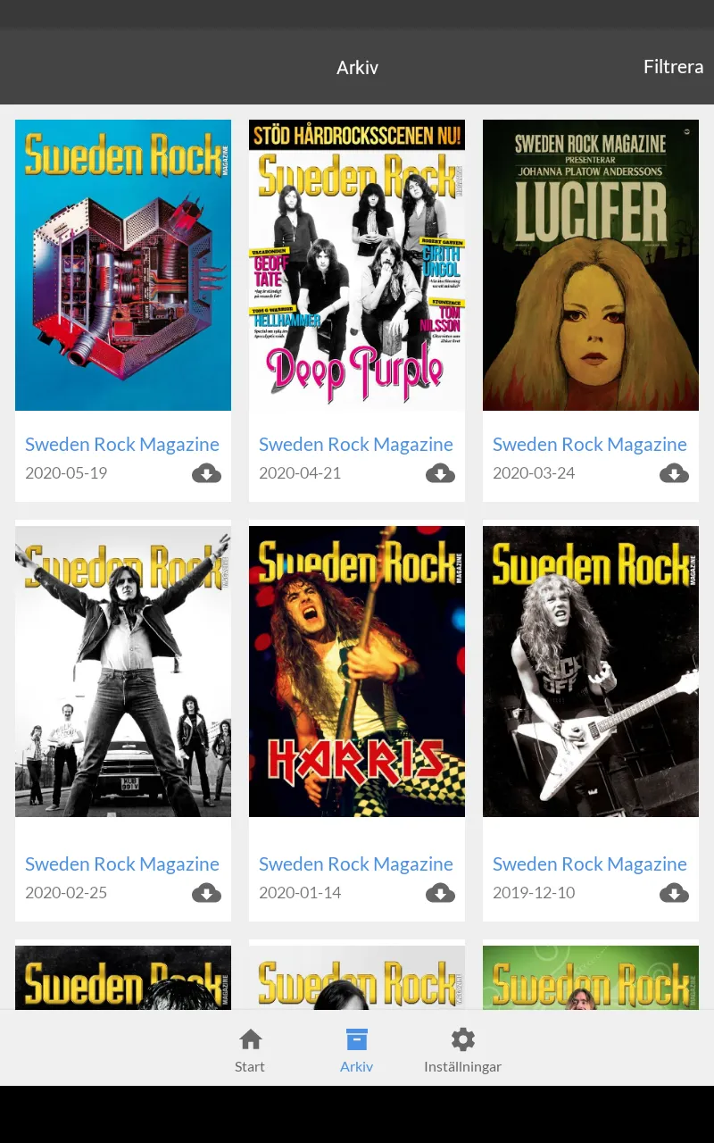 Sweden Rock Magazine | Indus Appstore | Screenshot