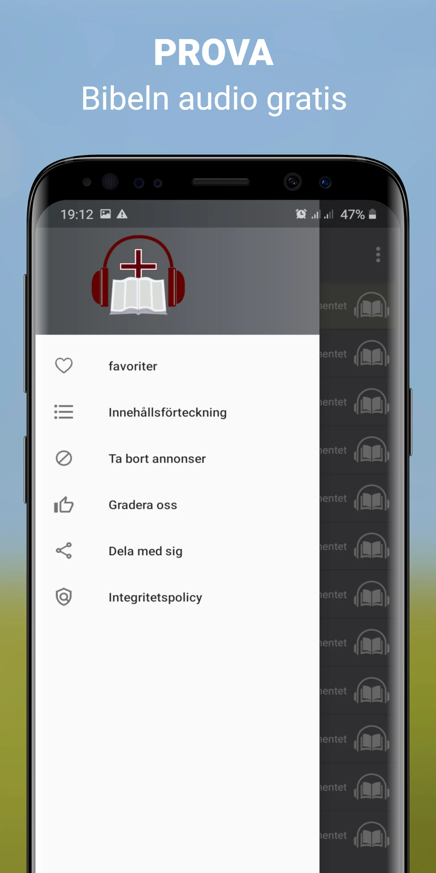 Offline Ljud Bibeln på Svenska | Indus Appstore | Screenshot