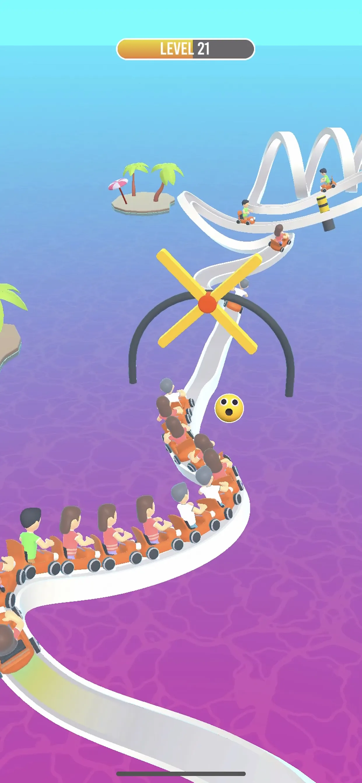 Cart Crash: Roller Coaster | Indus Appstore | Screenshot