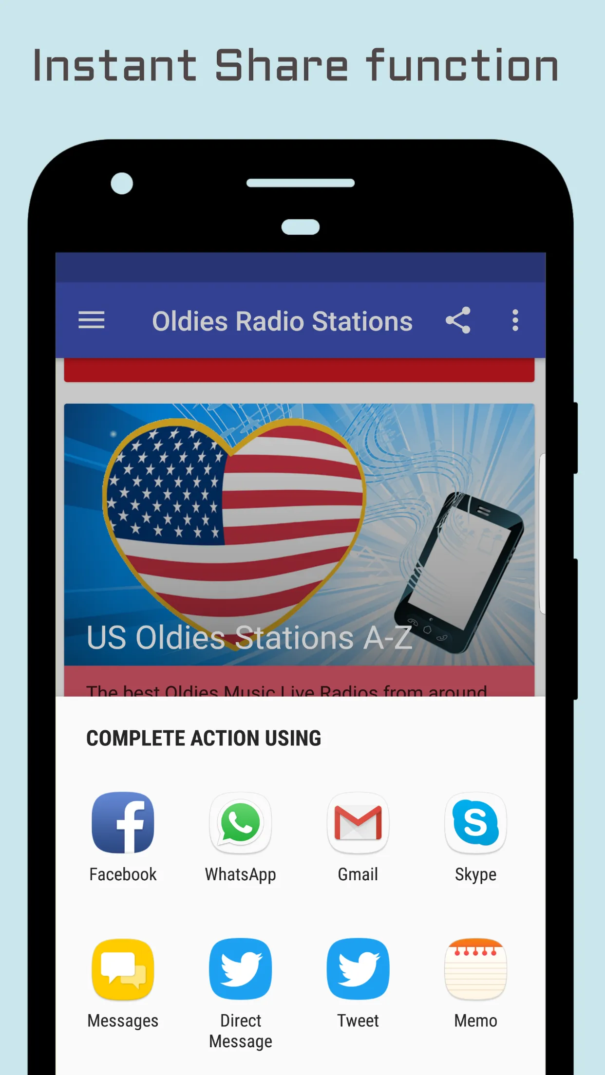 Oldies Radio 500+ Stations | Indus Appstore | Screenshot