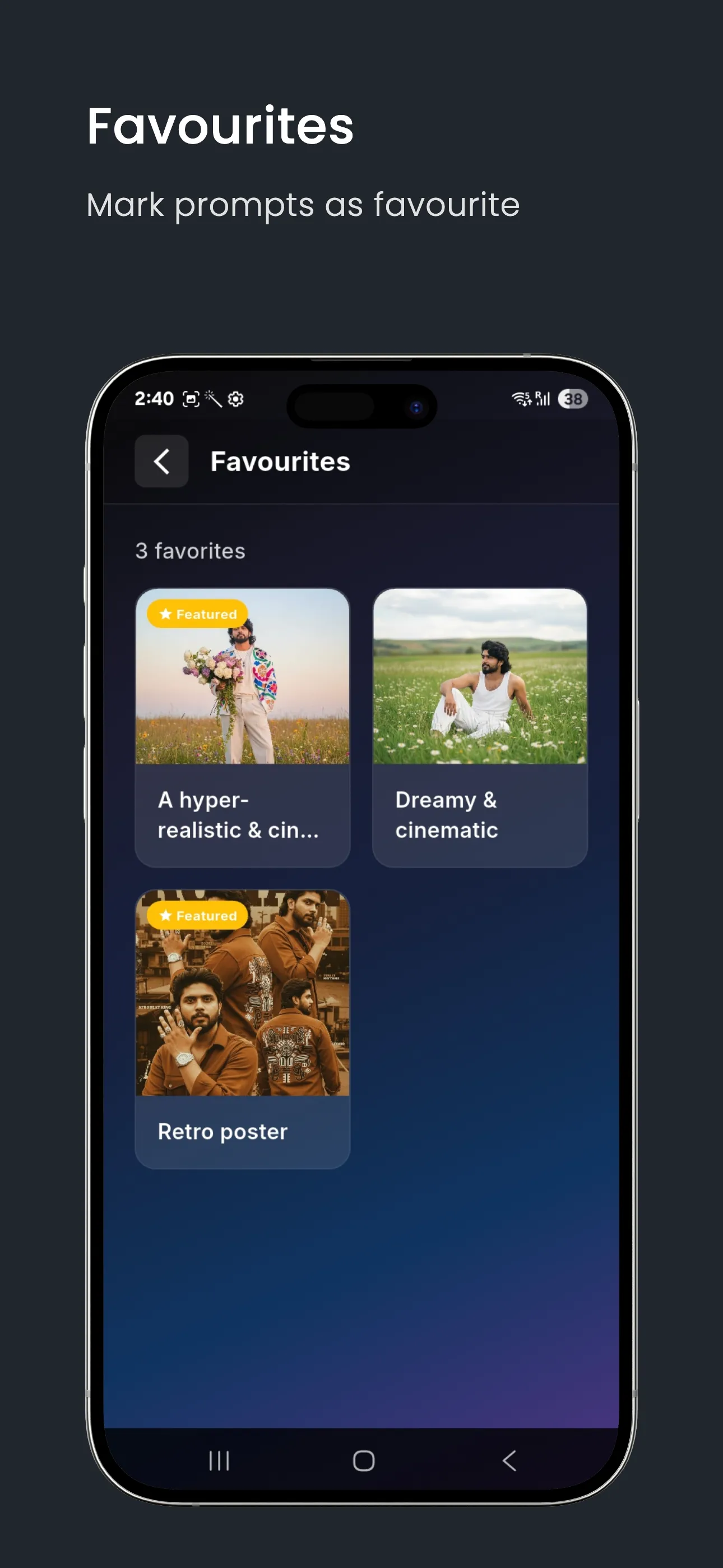 Prompt King – AI Photo Editor | Indus Appstore | Screenshot