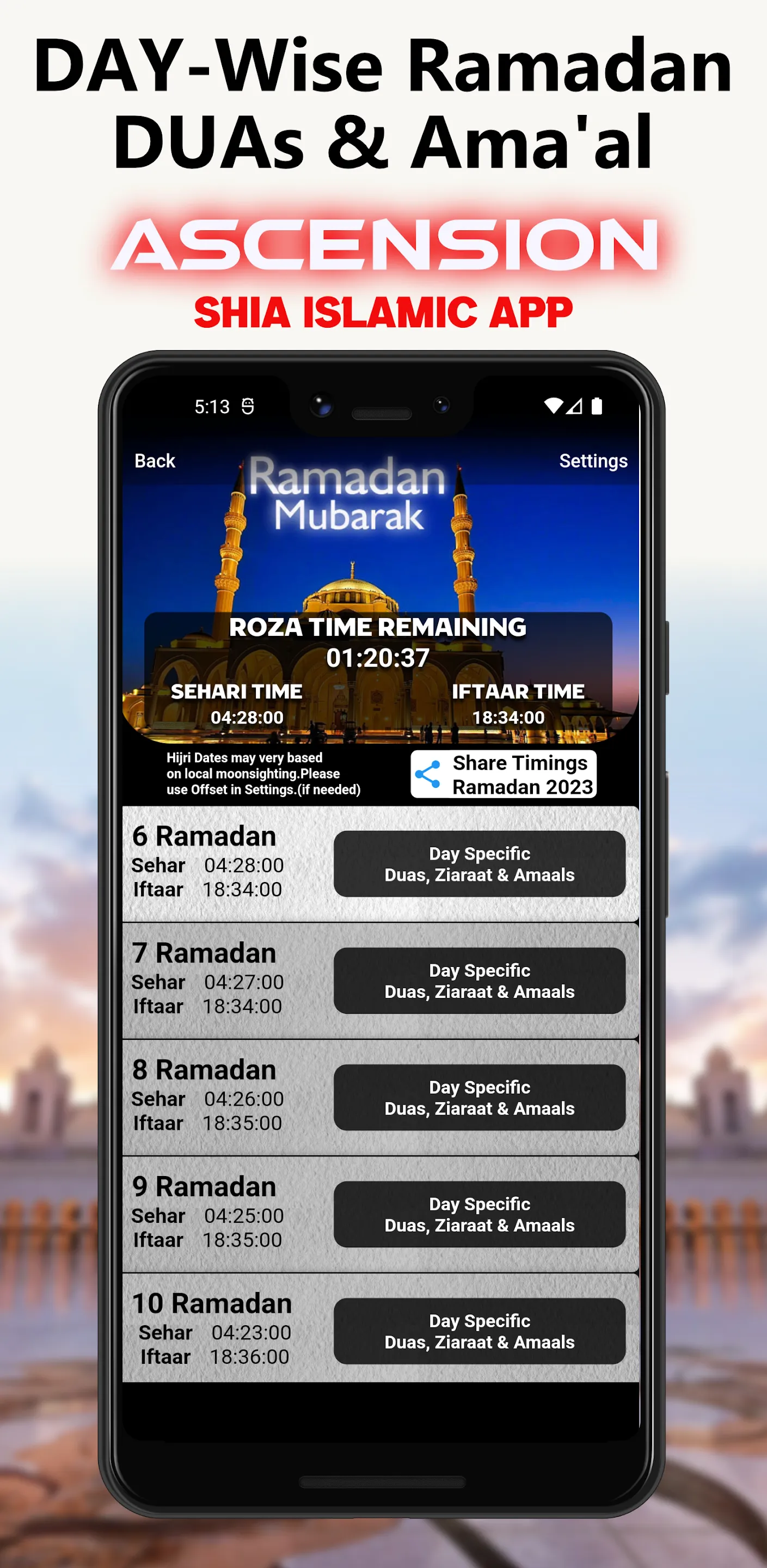 Ascension Shia Islamic App | Indus Appstore | Screenshot