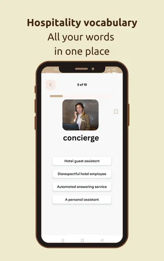 Hospitality English Upgrade | Indus Appstore | Screenshot