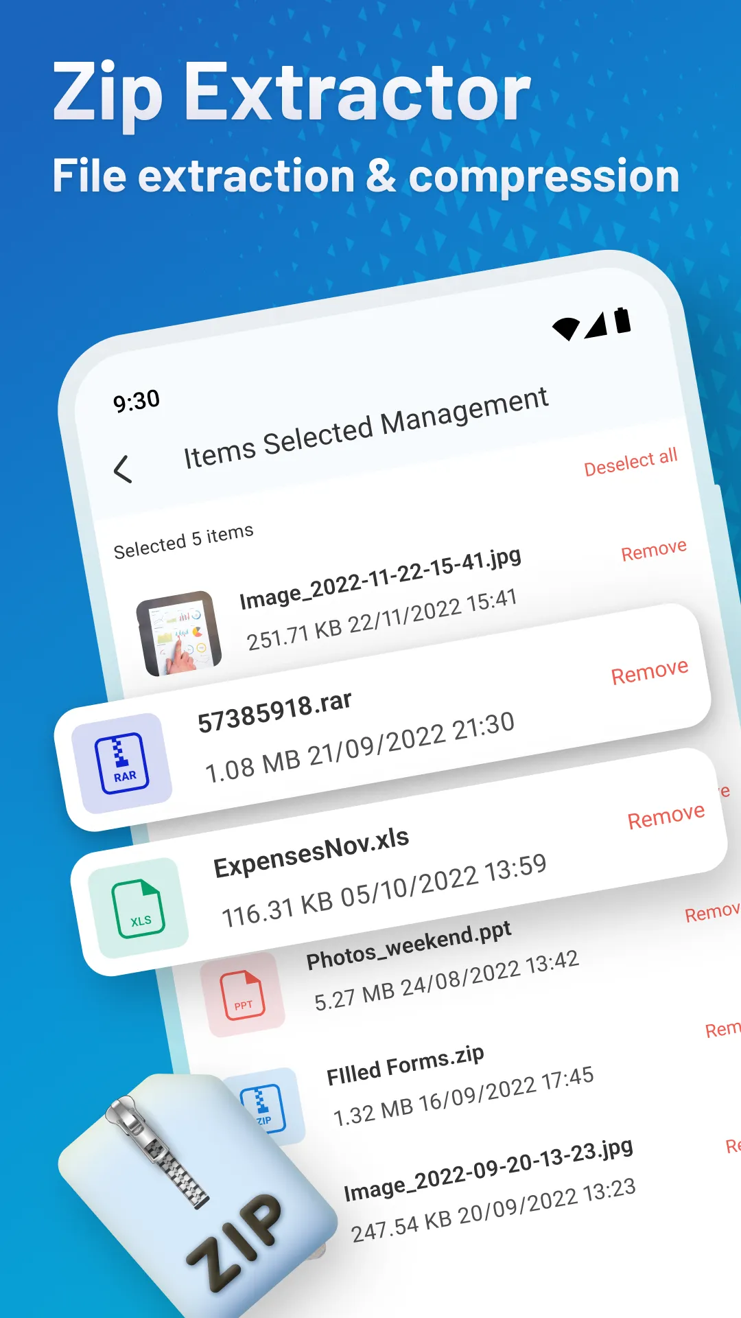 Zip Extractor - UnZIP & UnRAR | Indus Appstore | Screenshot