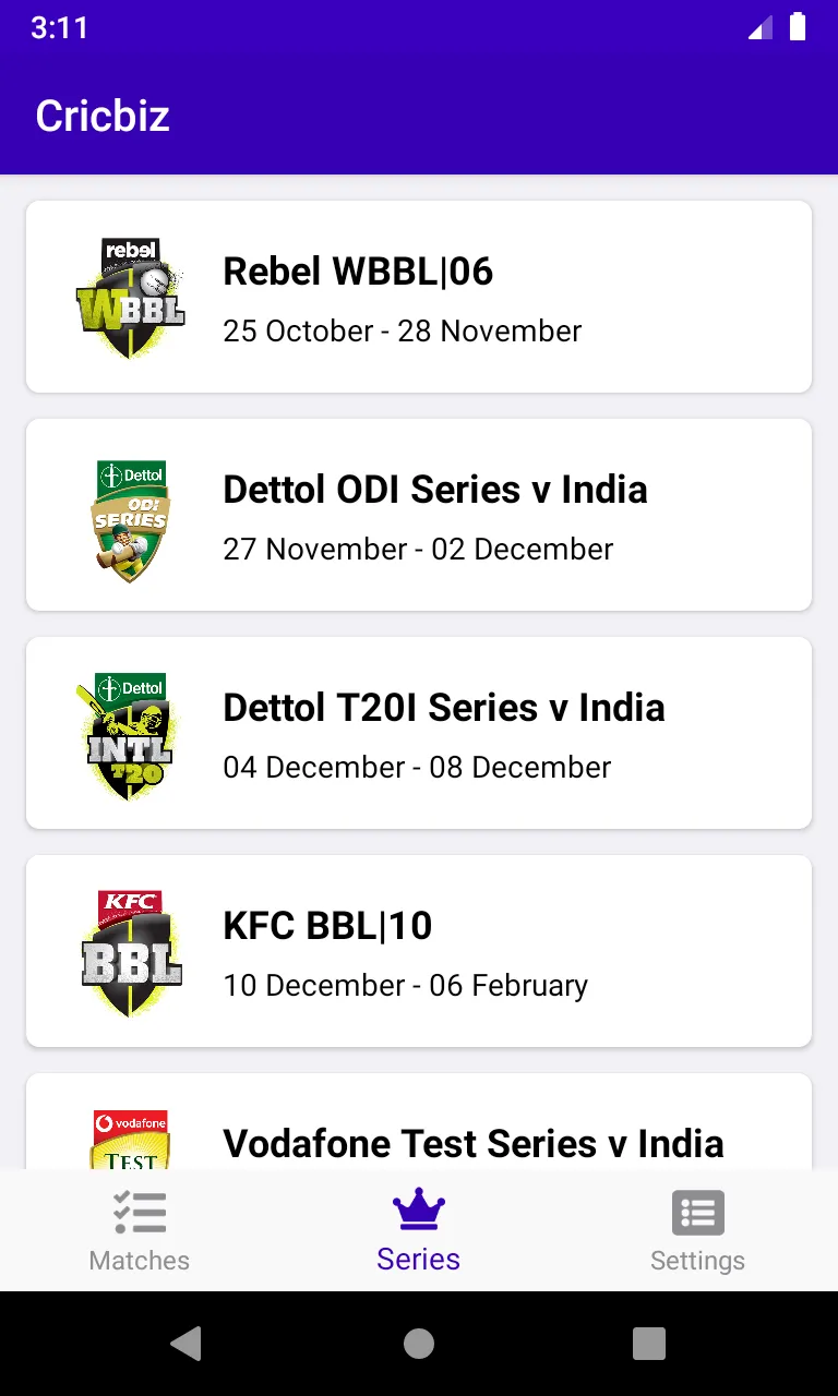 Cricbiz: live cricket score | Indus Appstore | Screenshot