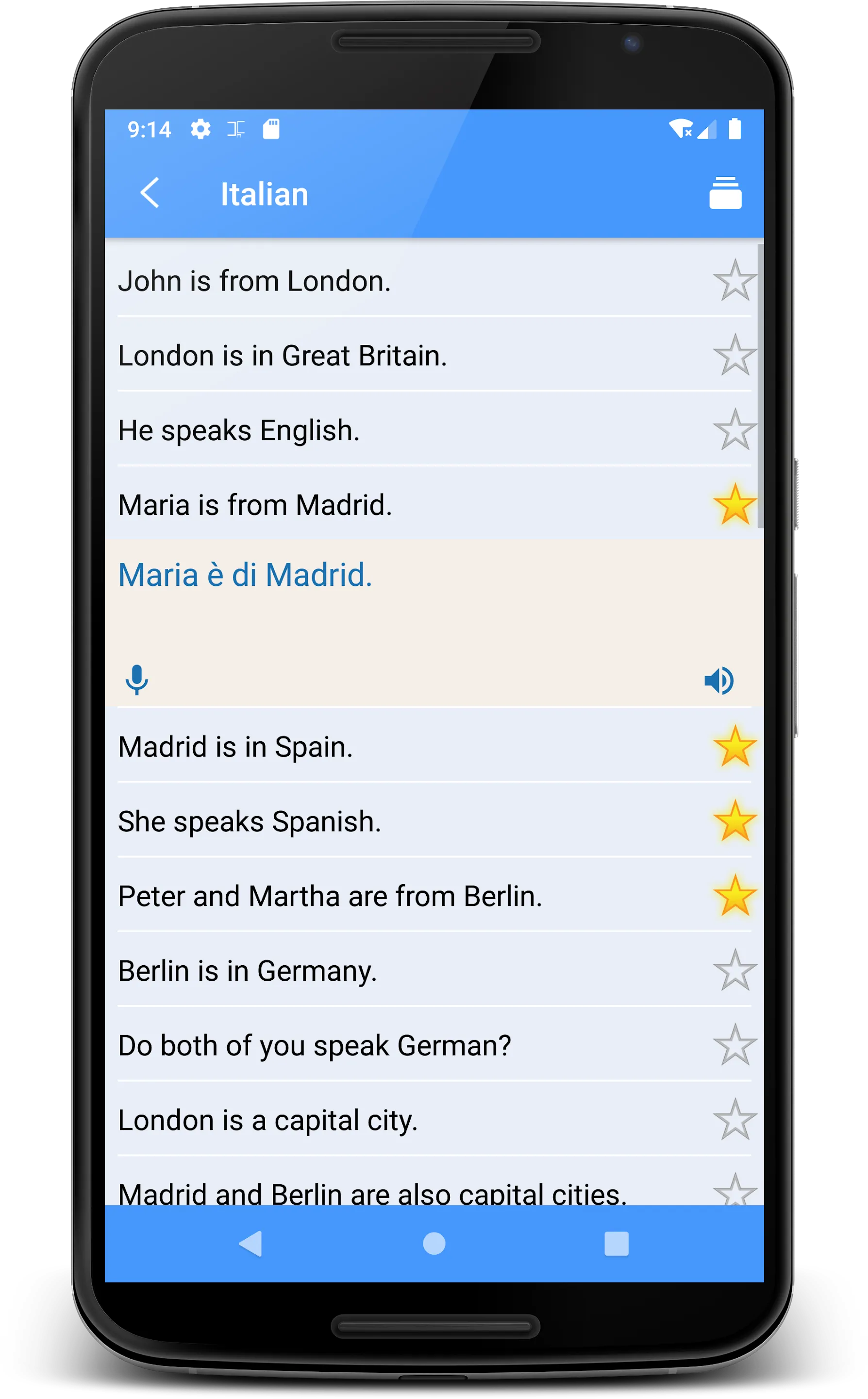 Learn Italian | Italian Transl | Indus Appstore | Screenshot