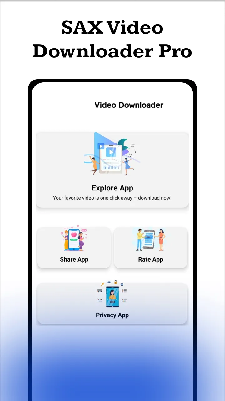 SAX Video Downloader Pro | Indus Appstore | Screenshot