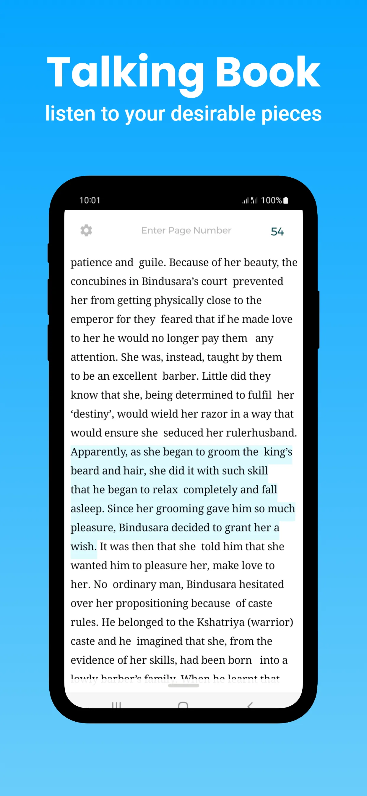 Narrator (PDF to Audio Reader) | Indus Appstore | Screenshot