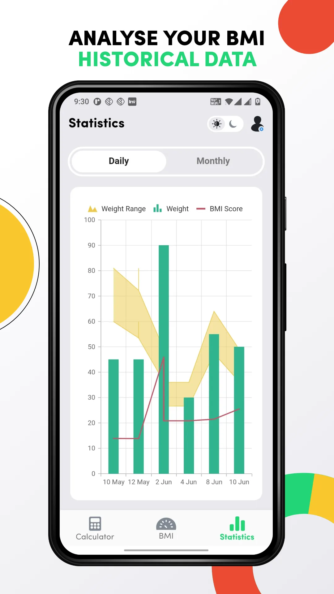 BMI Calculator - Height Weight | Indus Appstore | Screenshot