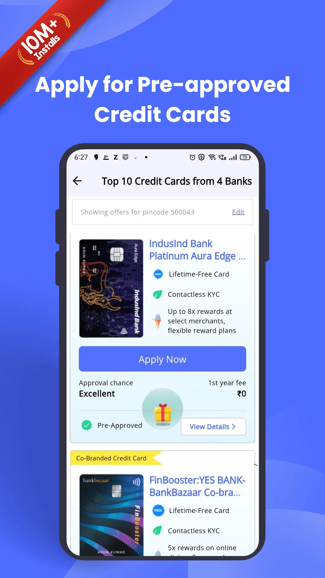 Credit Score & Credit Cards | Indus Appstore | Screenshot