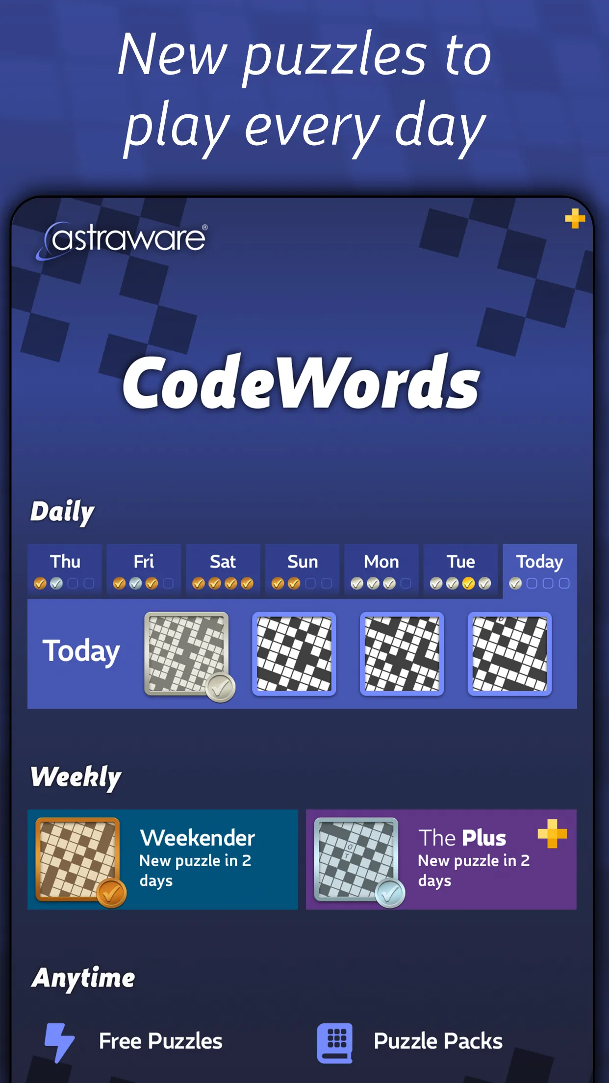 Astraware CodeWords | Indus Appstore | Screenshot