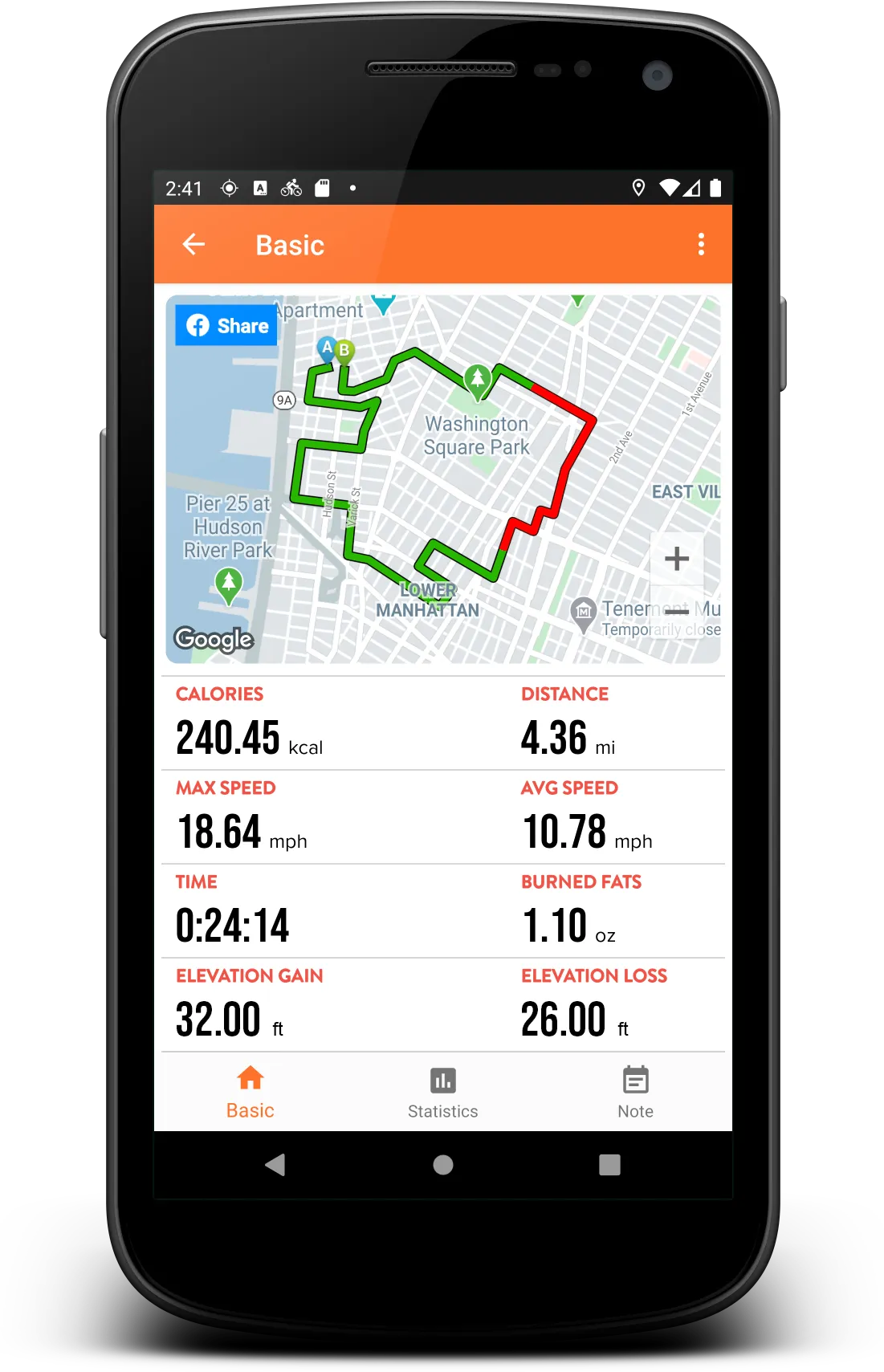 Cycling Diary - Bike Tracker | Indus Appstore | Screenshot