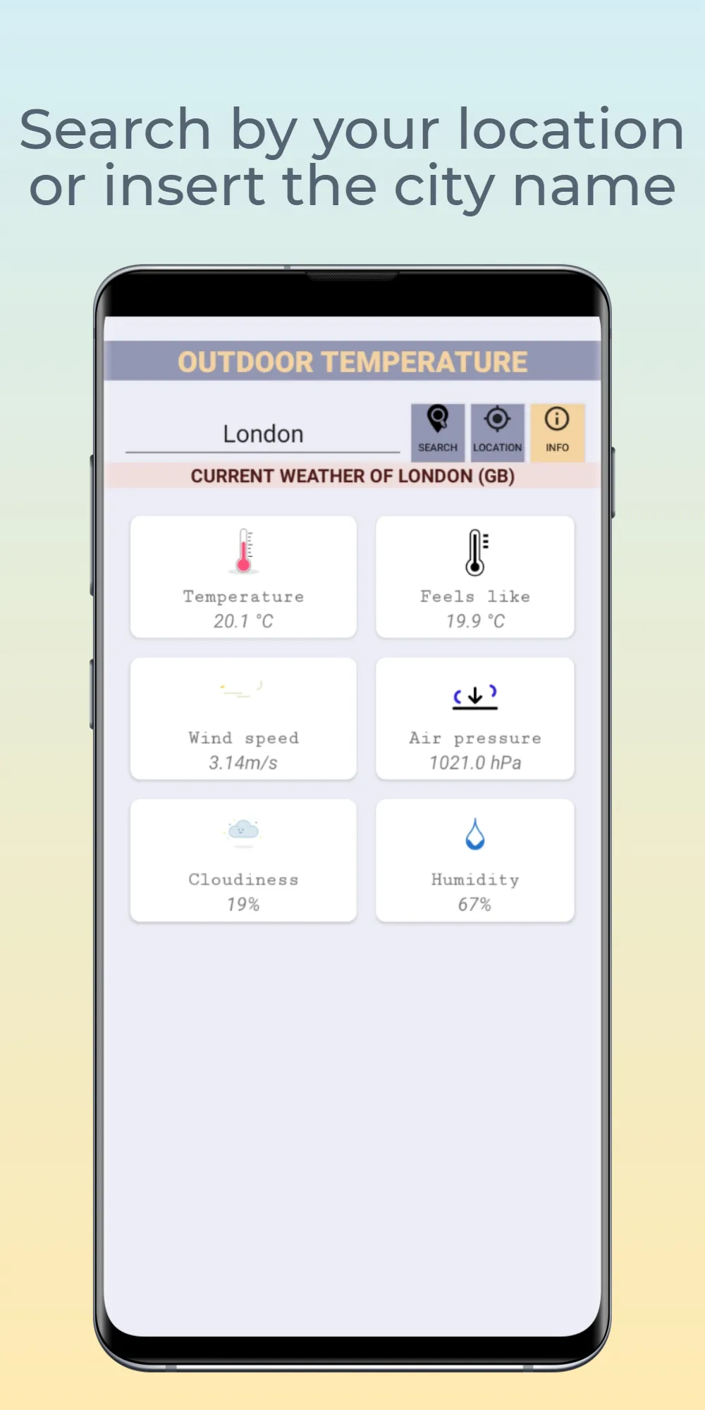 Room Temperature | Real Time | Indus Appstore | Screenshot