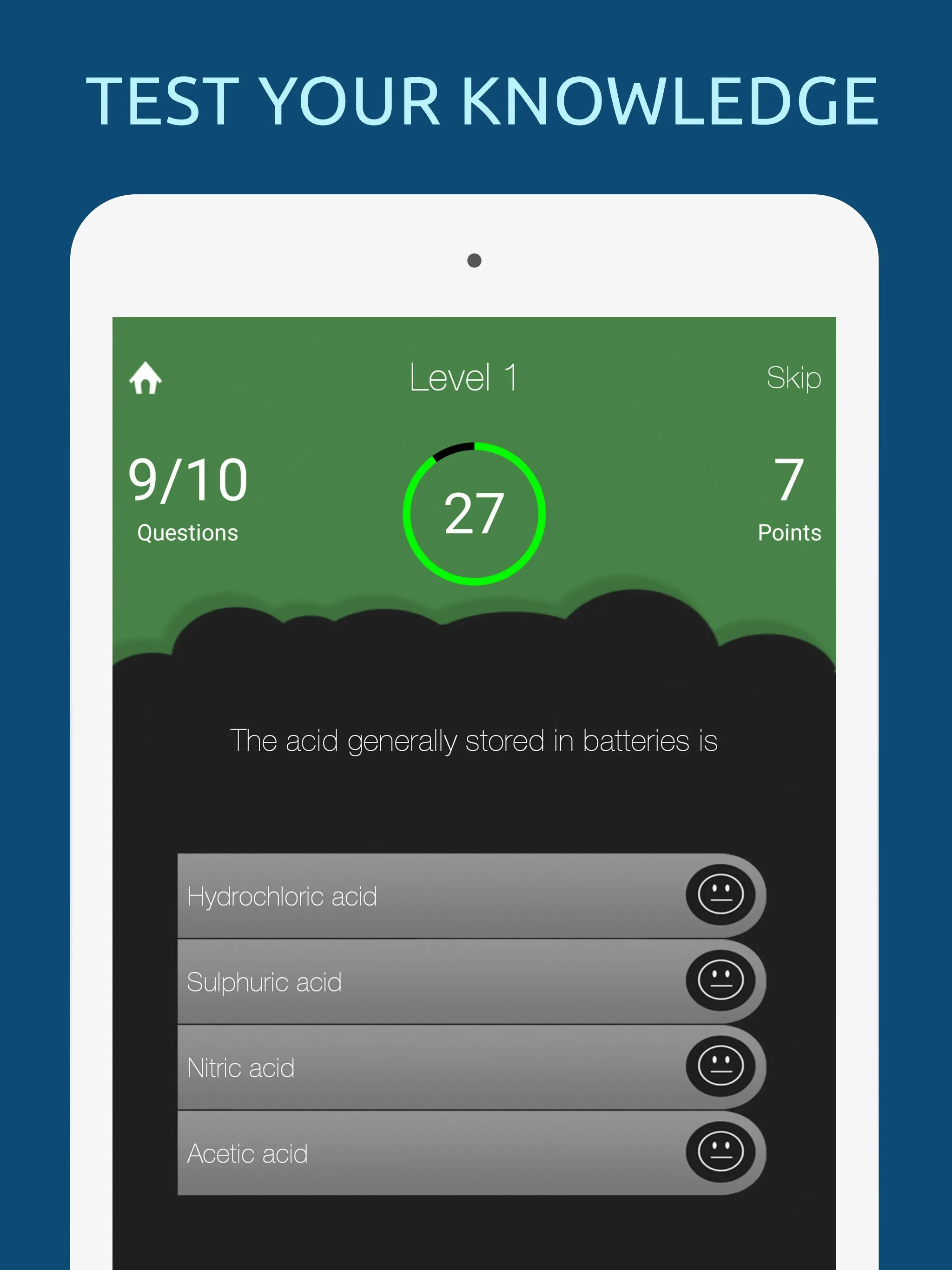 Chemistry Quiz Test Trivia | Indus Appstore | Screenshot