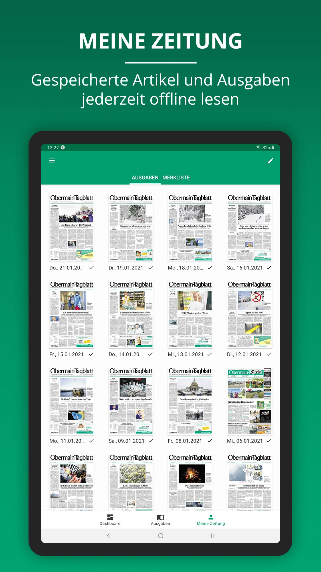 Obermain ePaper | Indus Appstore | Screenshot