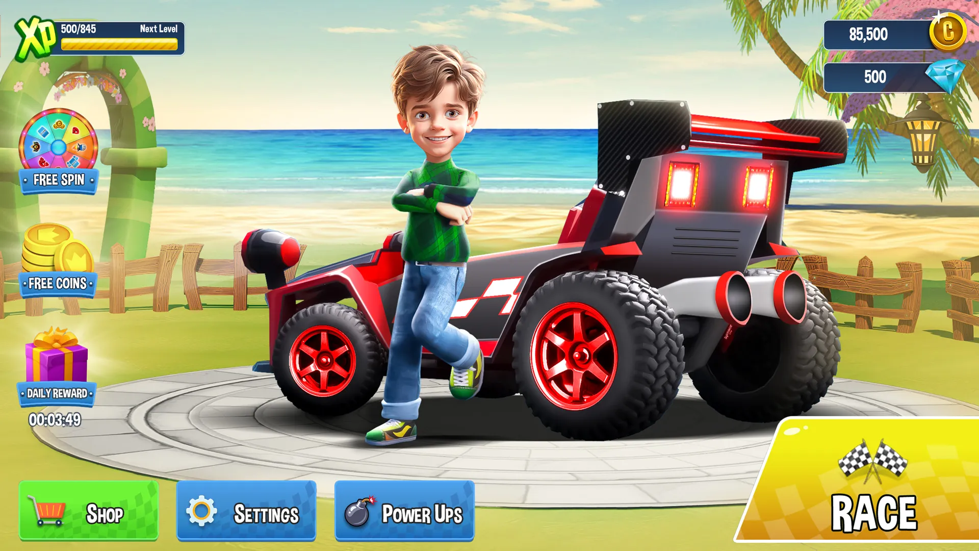 Mini Car Racing Game Legends | Indus Appstore | Screenshot