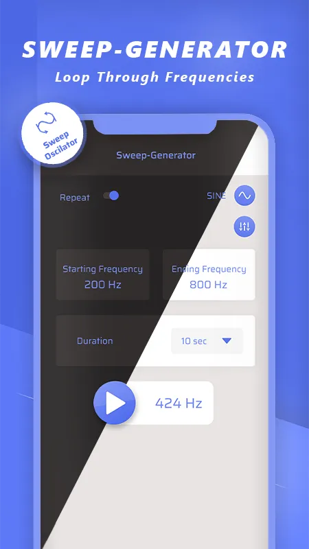 Frequency Sound Generator | Indus Appstore | Screenshot