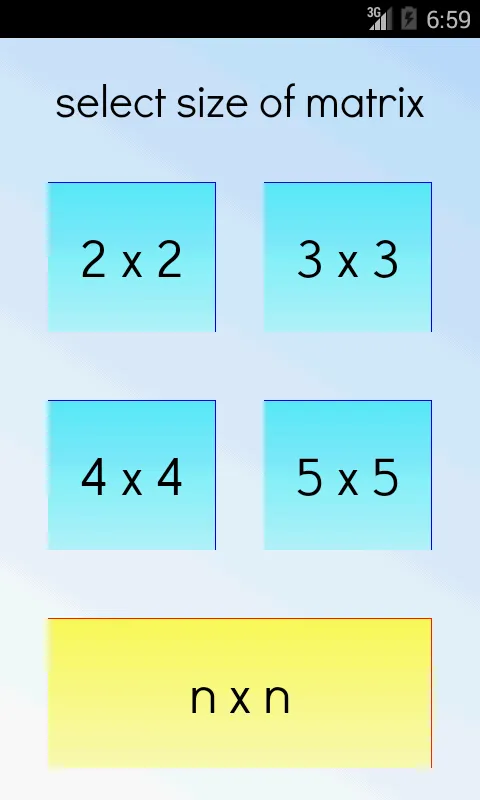 Matrix Determinant Calculator | Indus Appstore | Screenshot