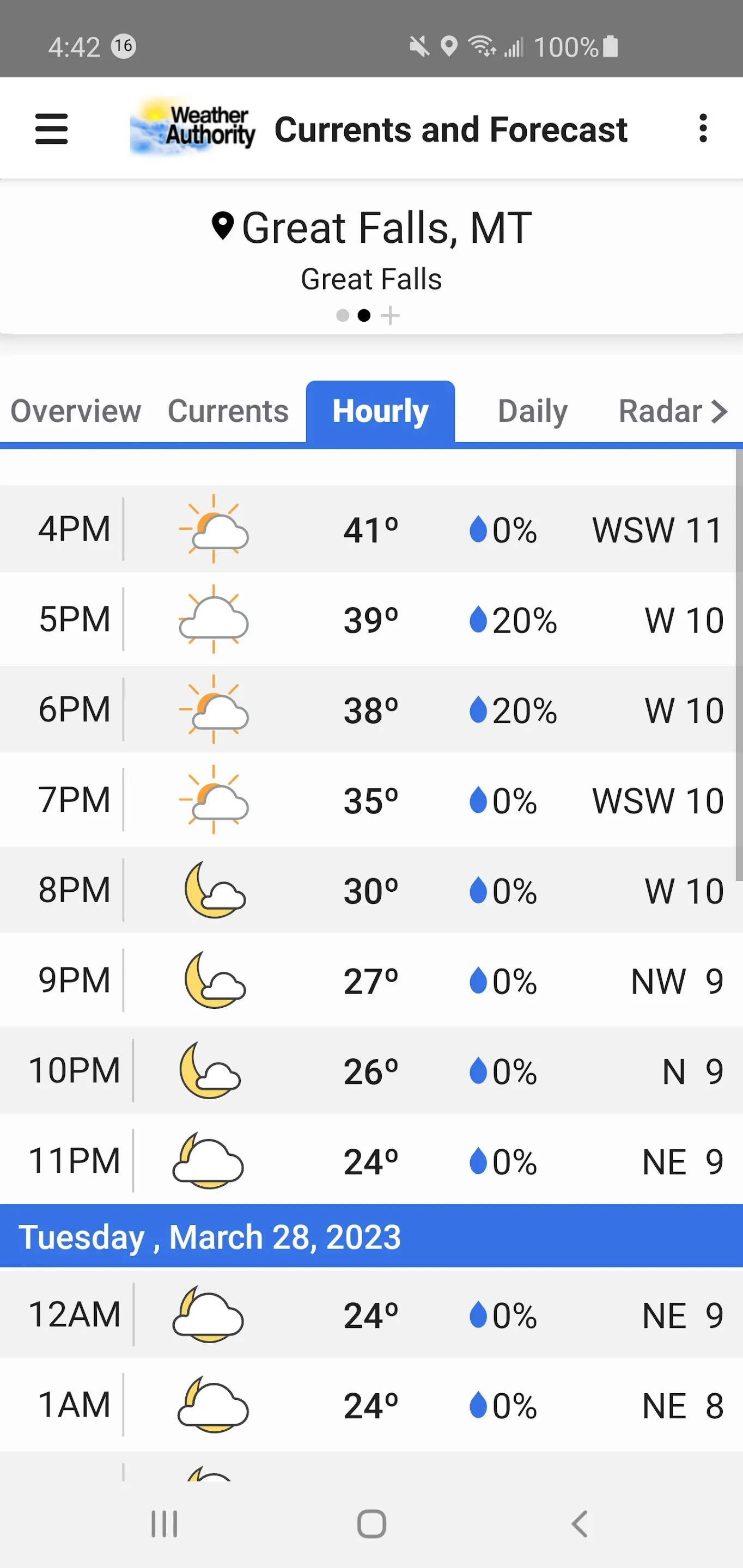 Montana Weather Authority | Indus Appstore | Screenshot