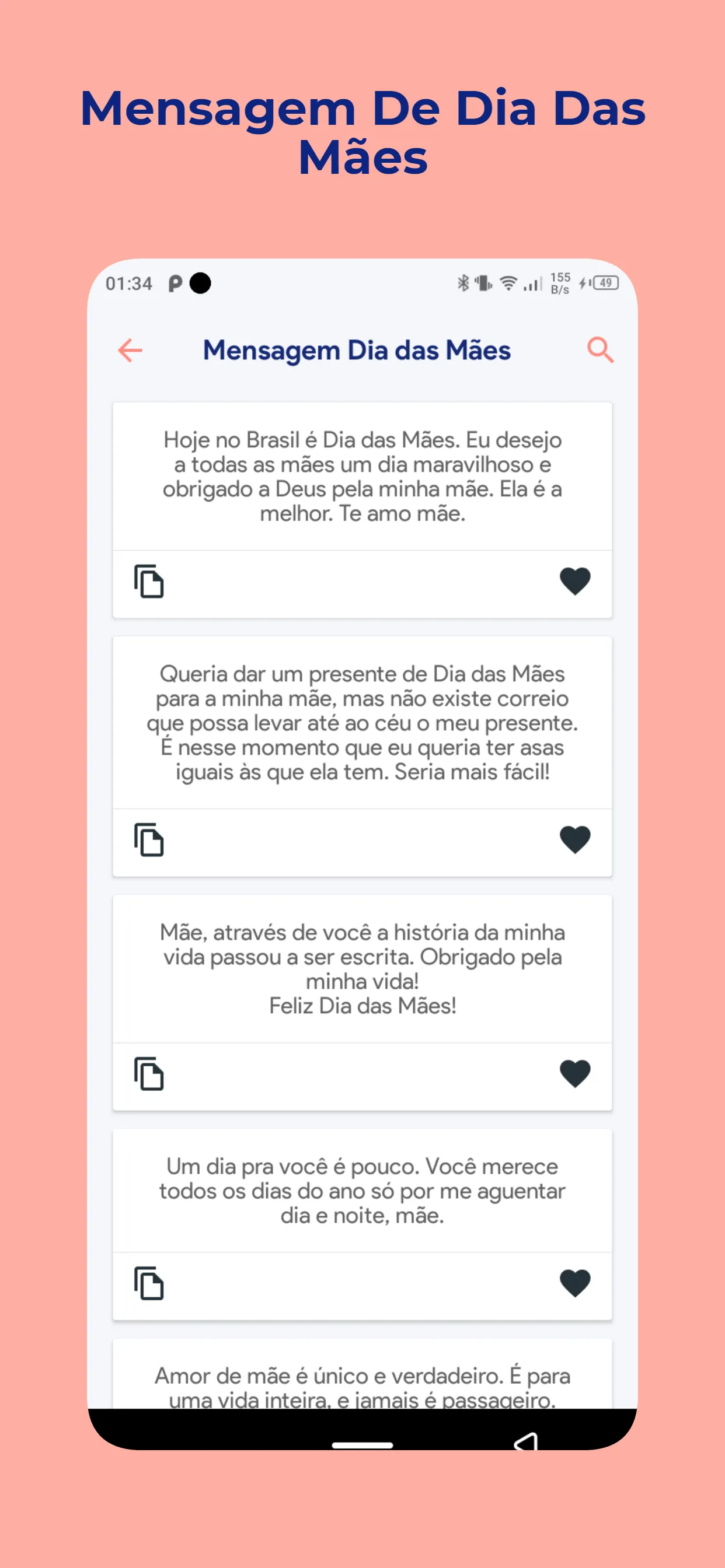 Mensagem De Dia Das Mães | Indus Appstore | Screenshot