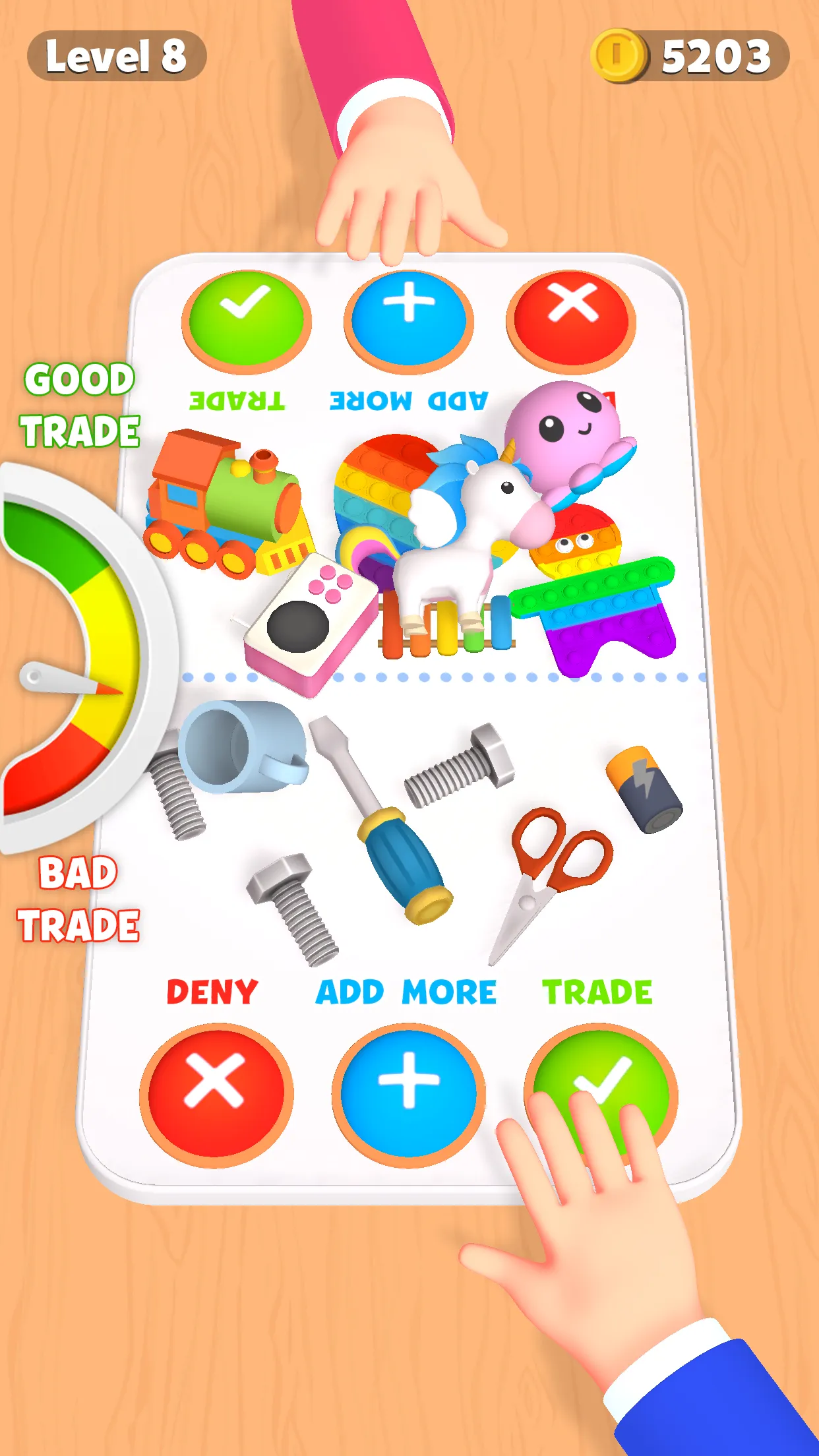 Trading Master 3D - Fidget Pop | Indus Appstore | Screenshot