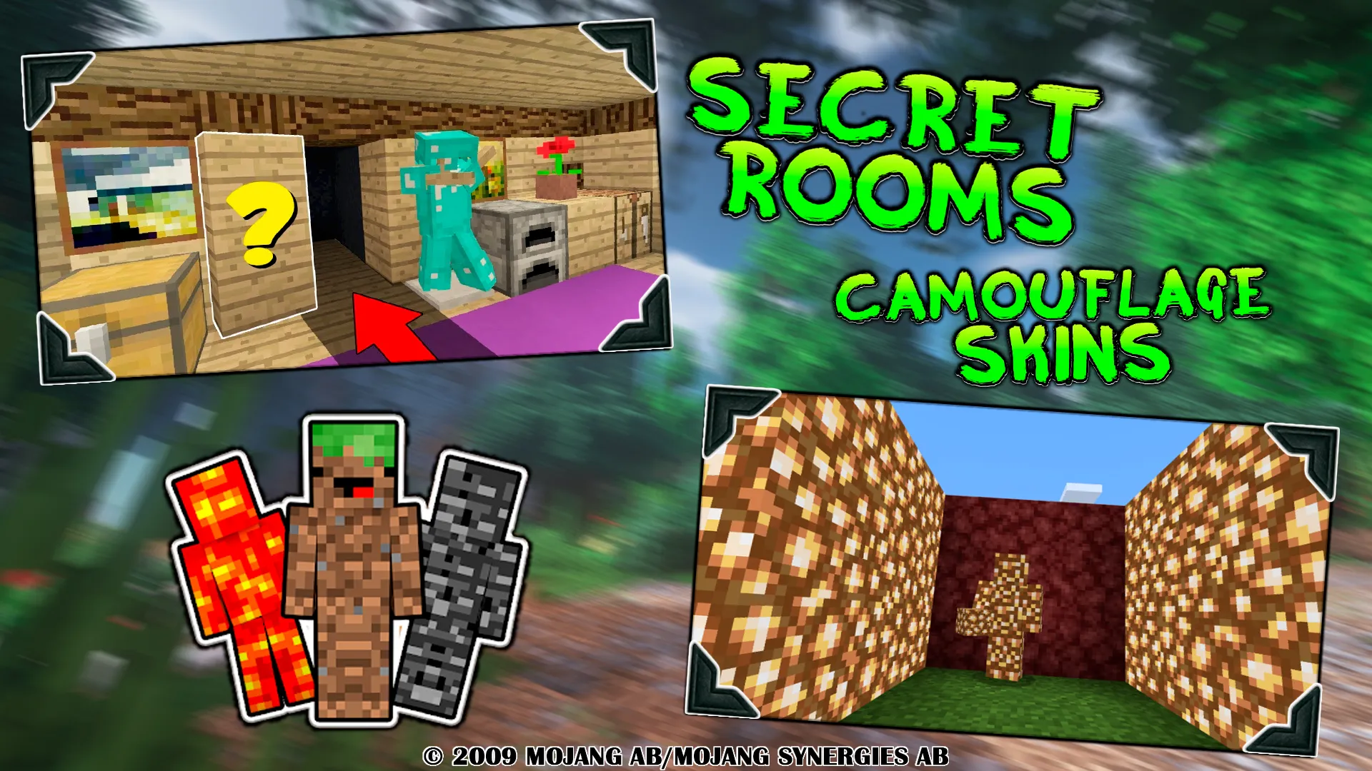 Secret Rooms Mod: Camo Skins | Indus Appstore | Screenshot