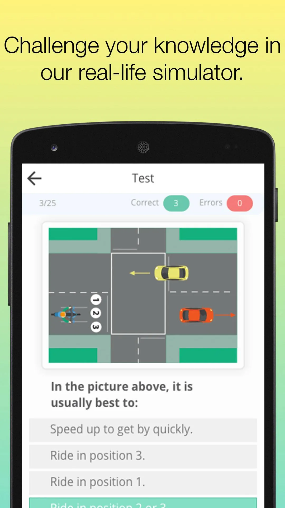 GA Motorcycle Permit DDS Test | Indus Appstore | Screenshot