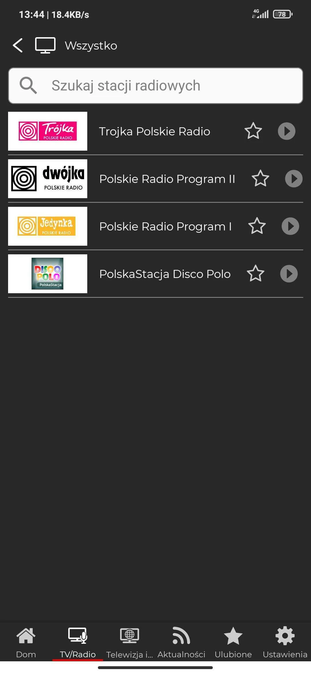 Polska Live | Indus Appstore | Screenshot