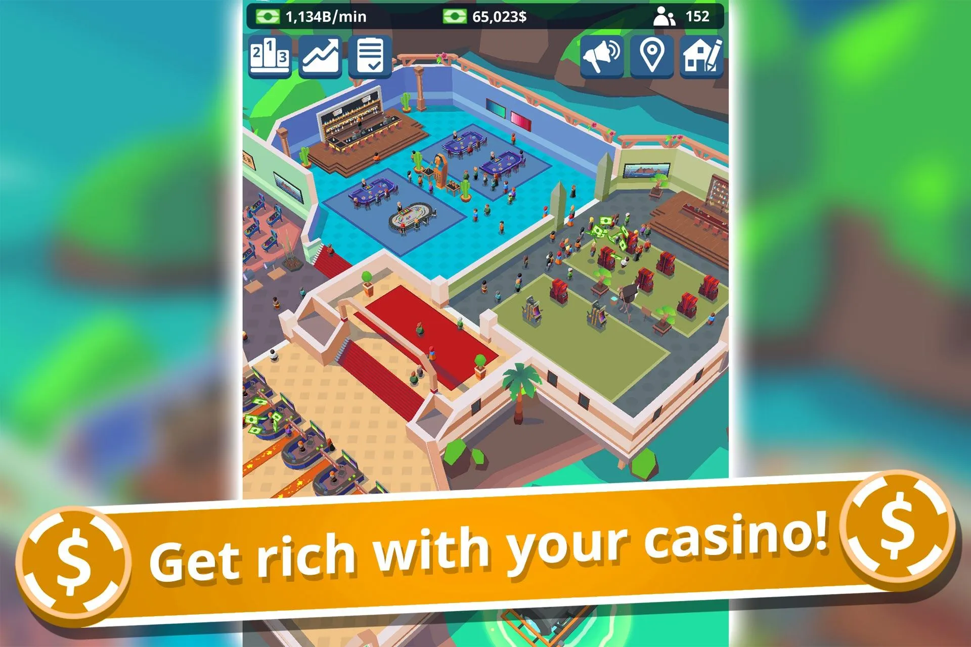 Idle Casino Manager - Tycoon | Indus Appstore | Screenshot