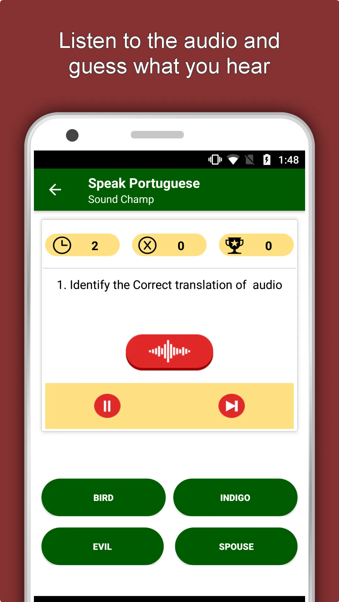 Learn Portuguese Language App | Indus Appstore | Screenshot