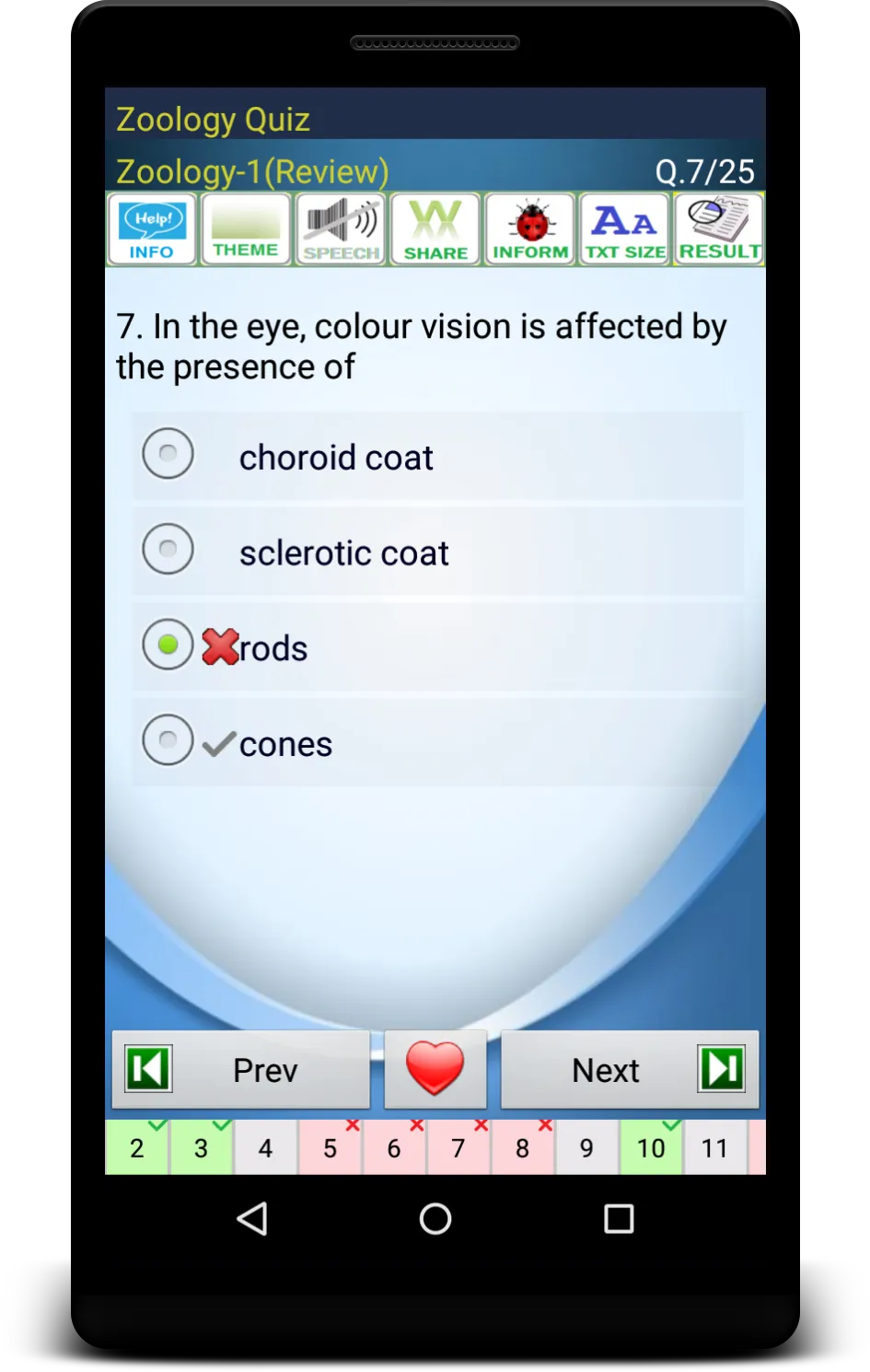 Zoology Quiz! | Indus Appstore | Screenshot