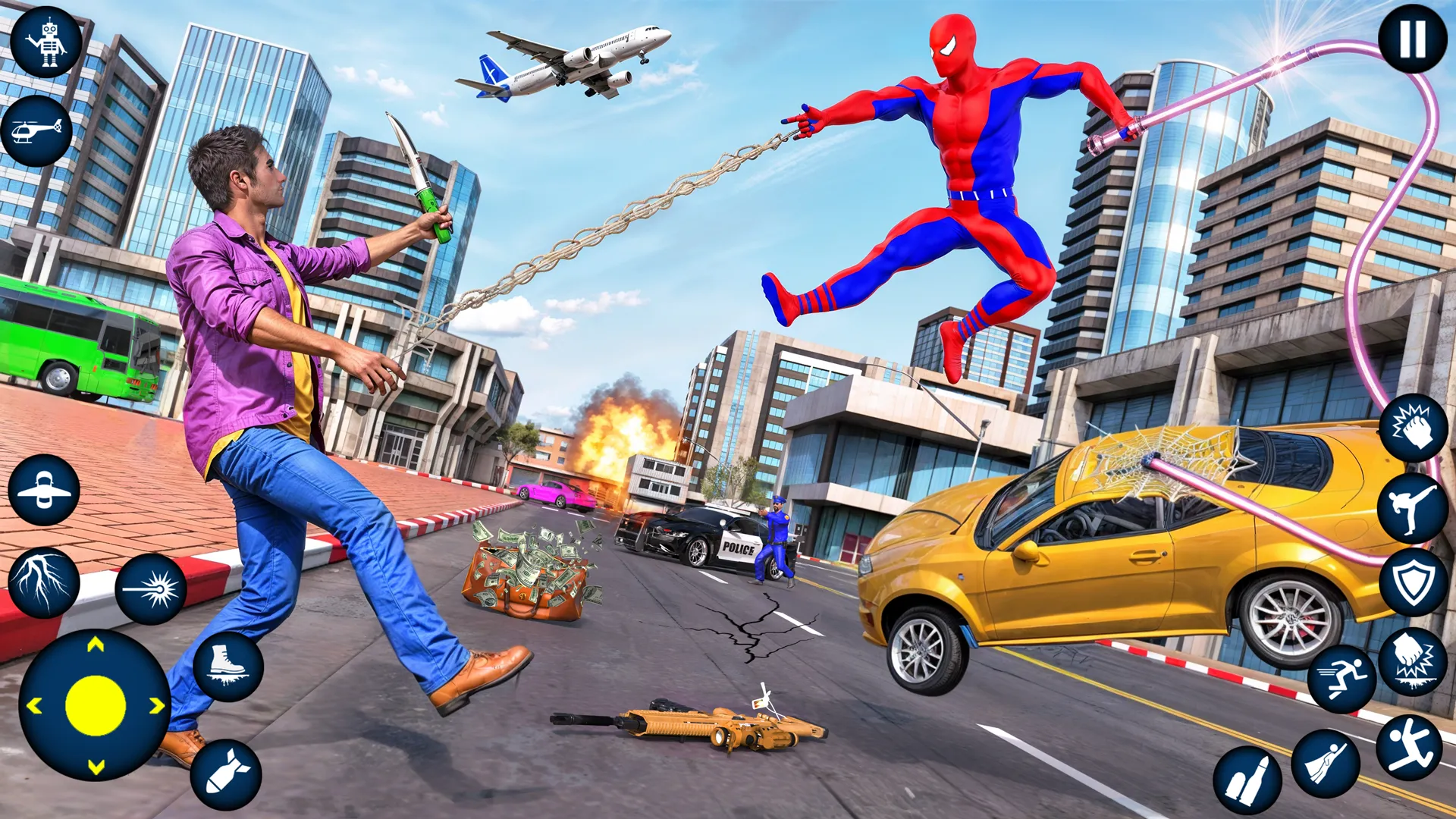Spider Rope Hero: Spider Games | Indus Appstore | Screenshot