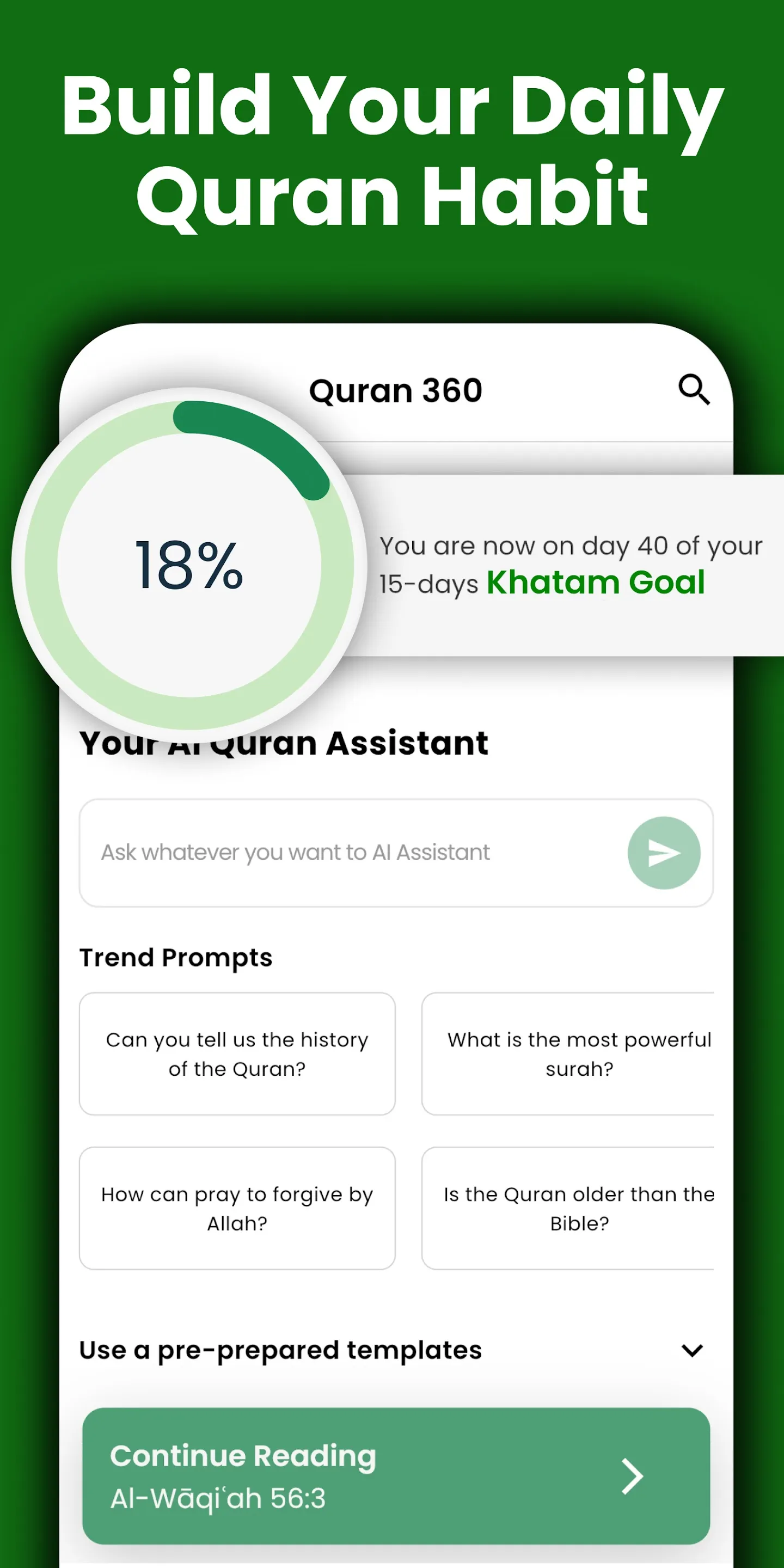 Quran 360: English, Memorize | Indus Appstore | Screenshot