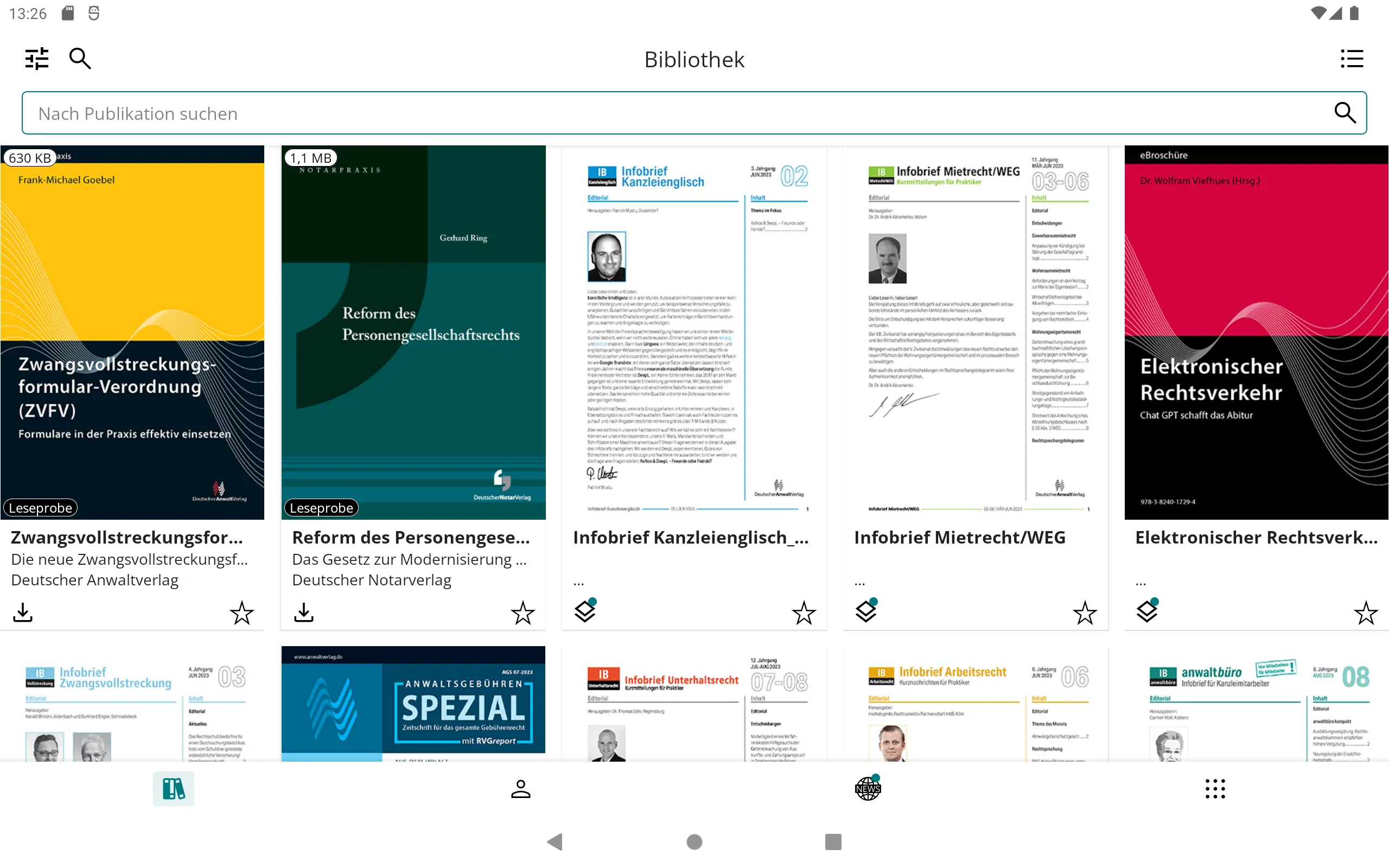 Anwaltspraxis Wissen | Indus Appstore | Screenshot