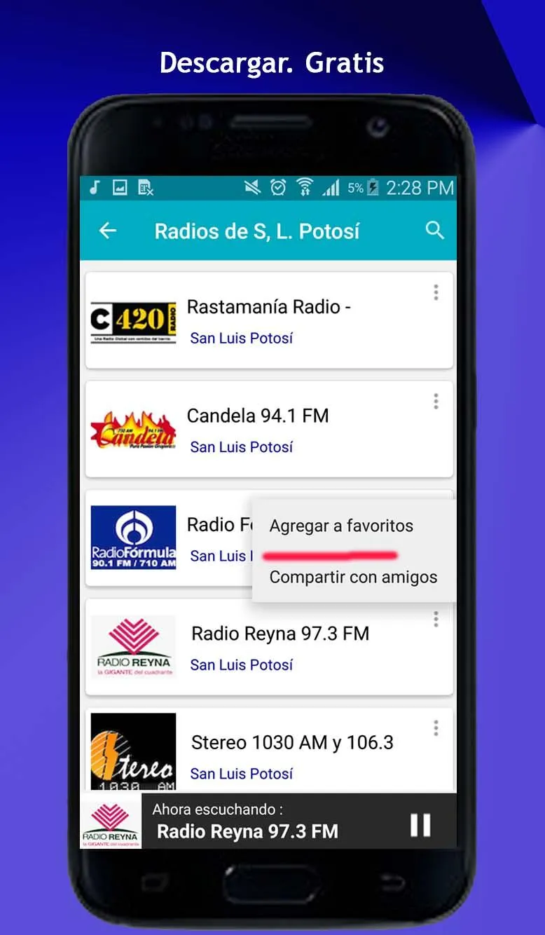 Radios de San Luis Potosi | Indus Appstore | Screenshot