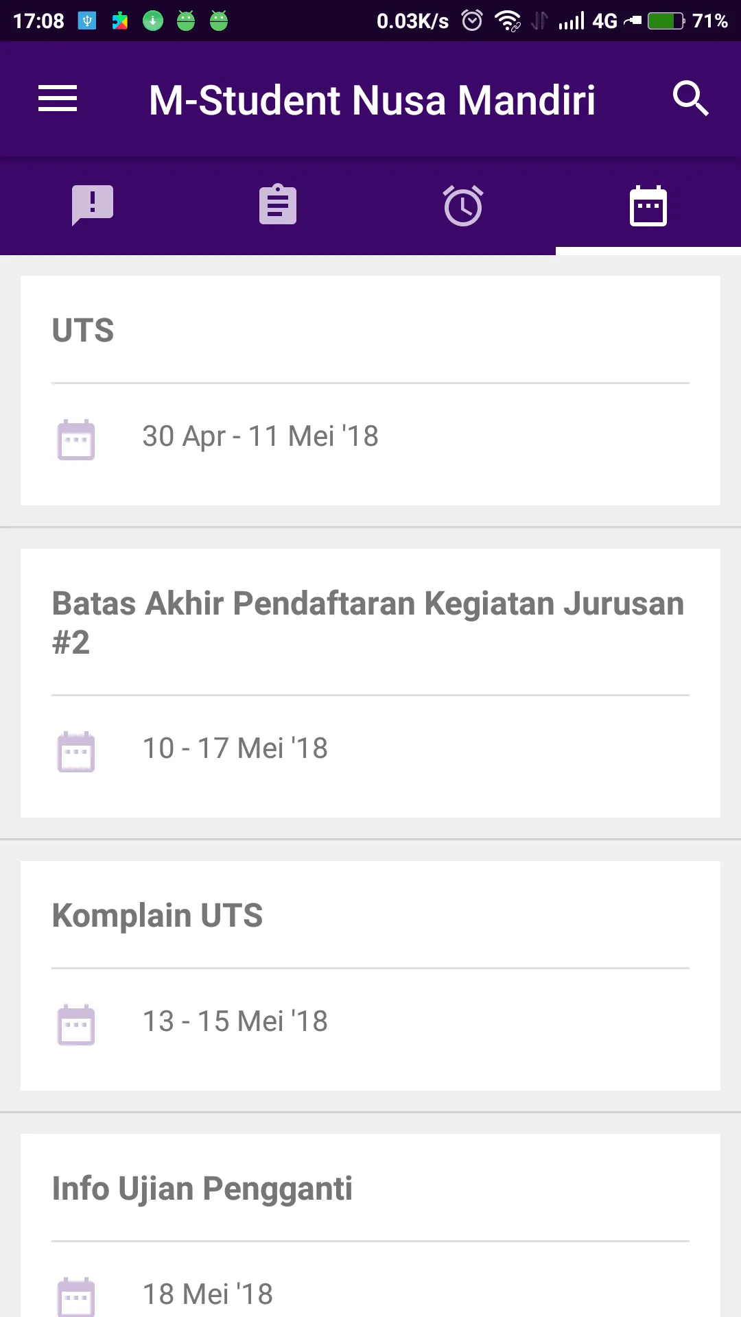 MyNusa Student | Indus Appstore | Screenshot