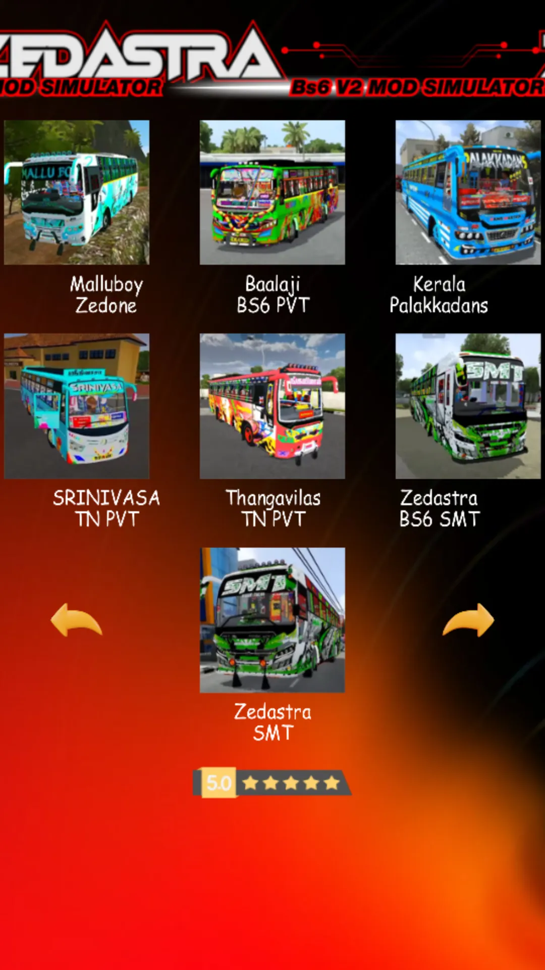 Zedastra Bs6 v2 Mod Simulator | Indus Appstore | Screenshot