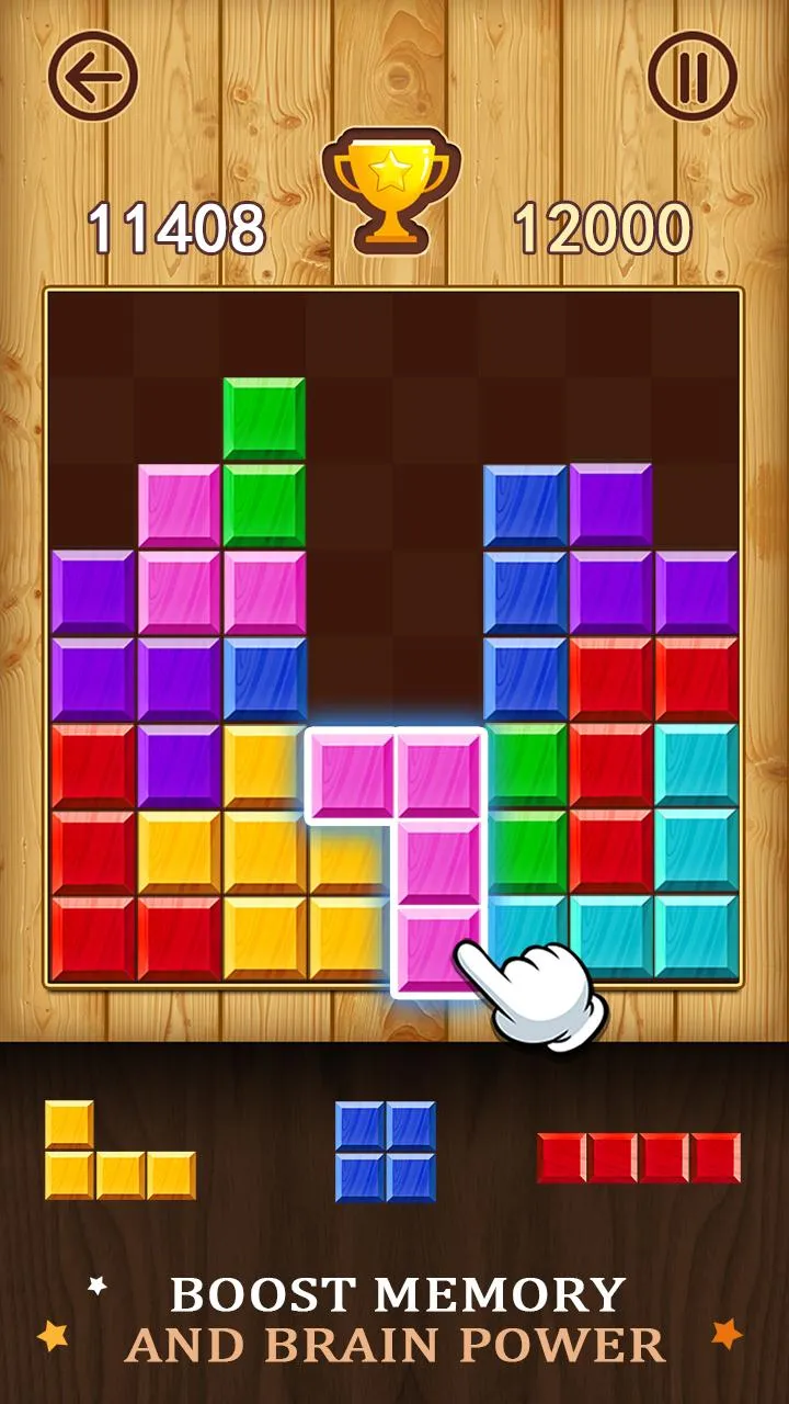 Block Puzzle - Wood Pop | Indus Appstore | Screenshot