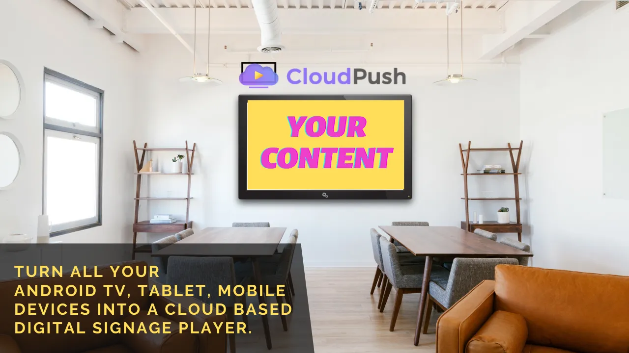 CloudPush: Slideshow TV Player | Indus Appstore | Screenshot