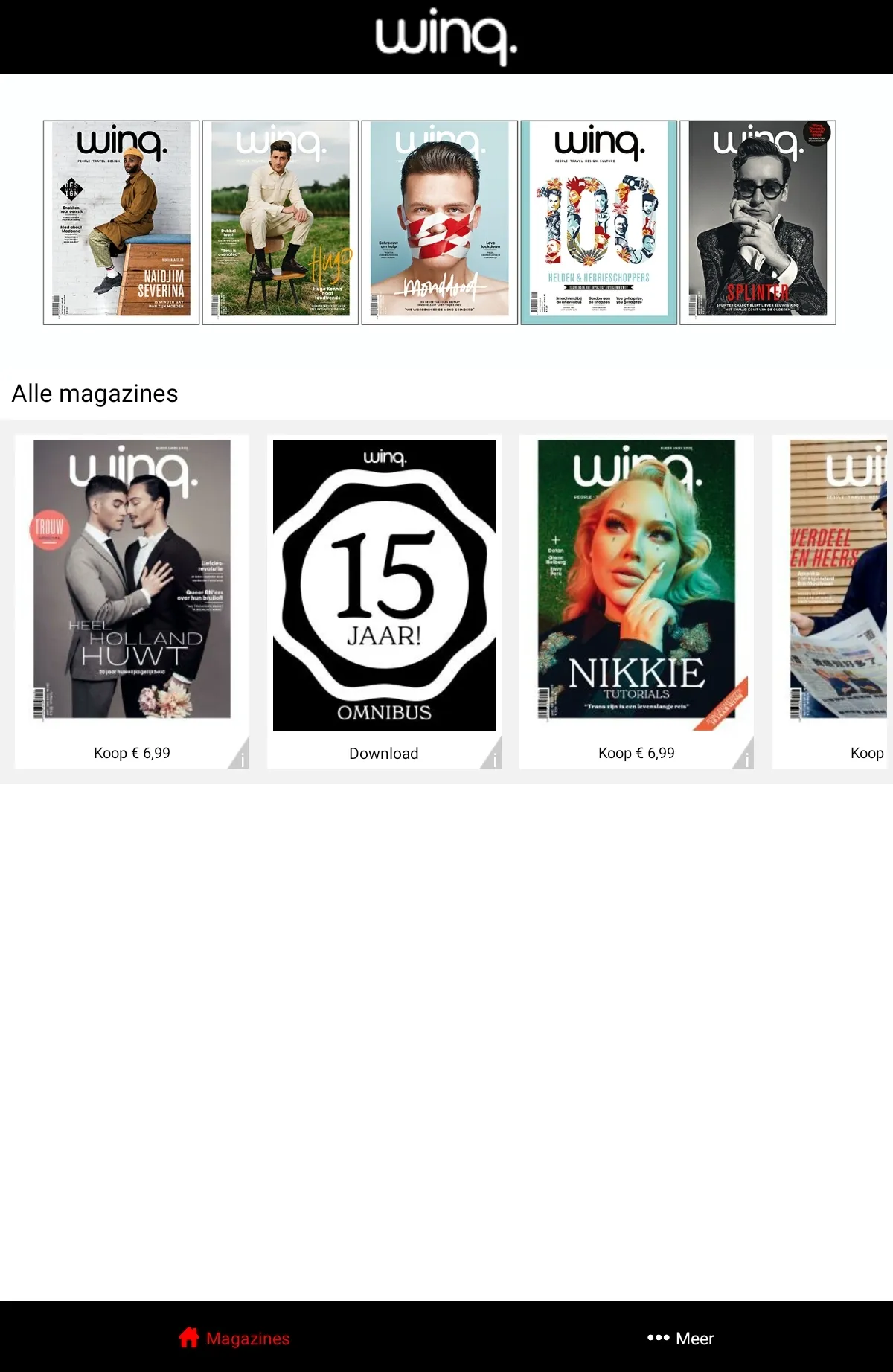 Winq digi magazine | Indus Appstore | Screenshot