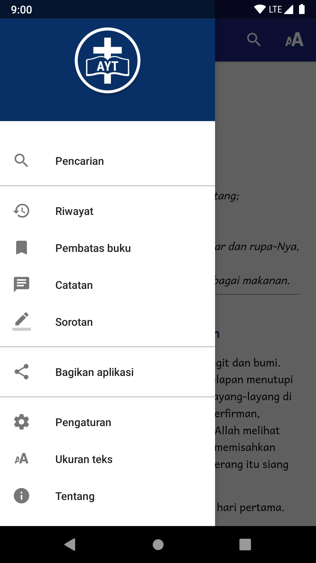 Alkitab Yang Terbuka | Indus Appstore | Screenshot