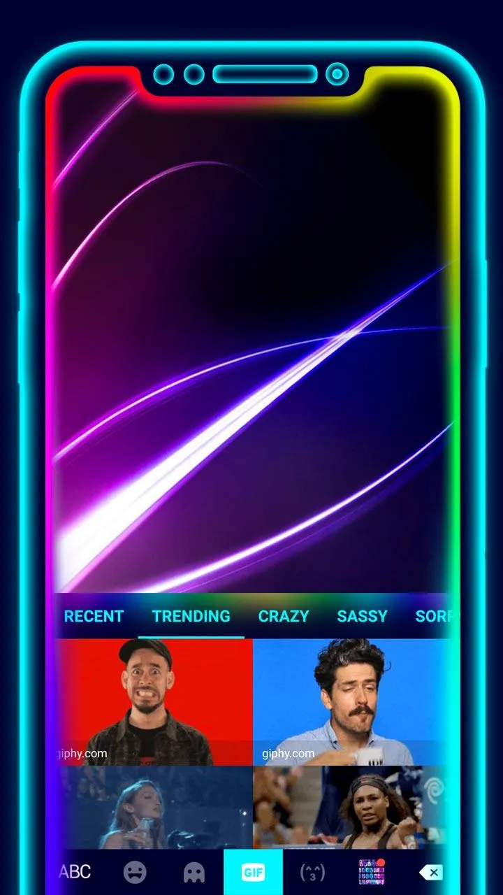 Super Neon 3D Theme | Indus Appstore | Screenshot