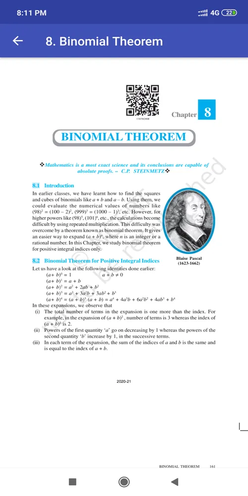 Class 11 Mathematics NCERT Boo | Indus Appstore | Screenshot