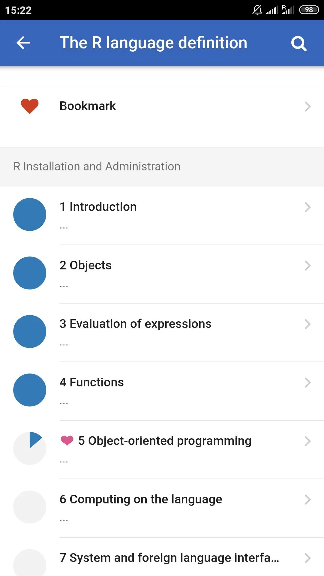 R 4.0 Docs | Indus Appstore | Screenshot